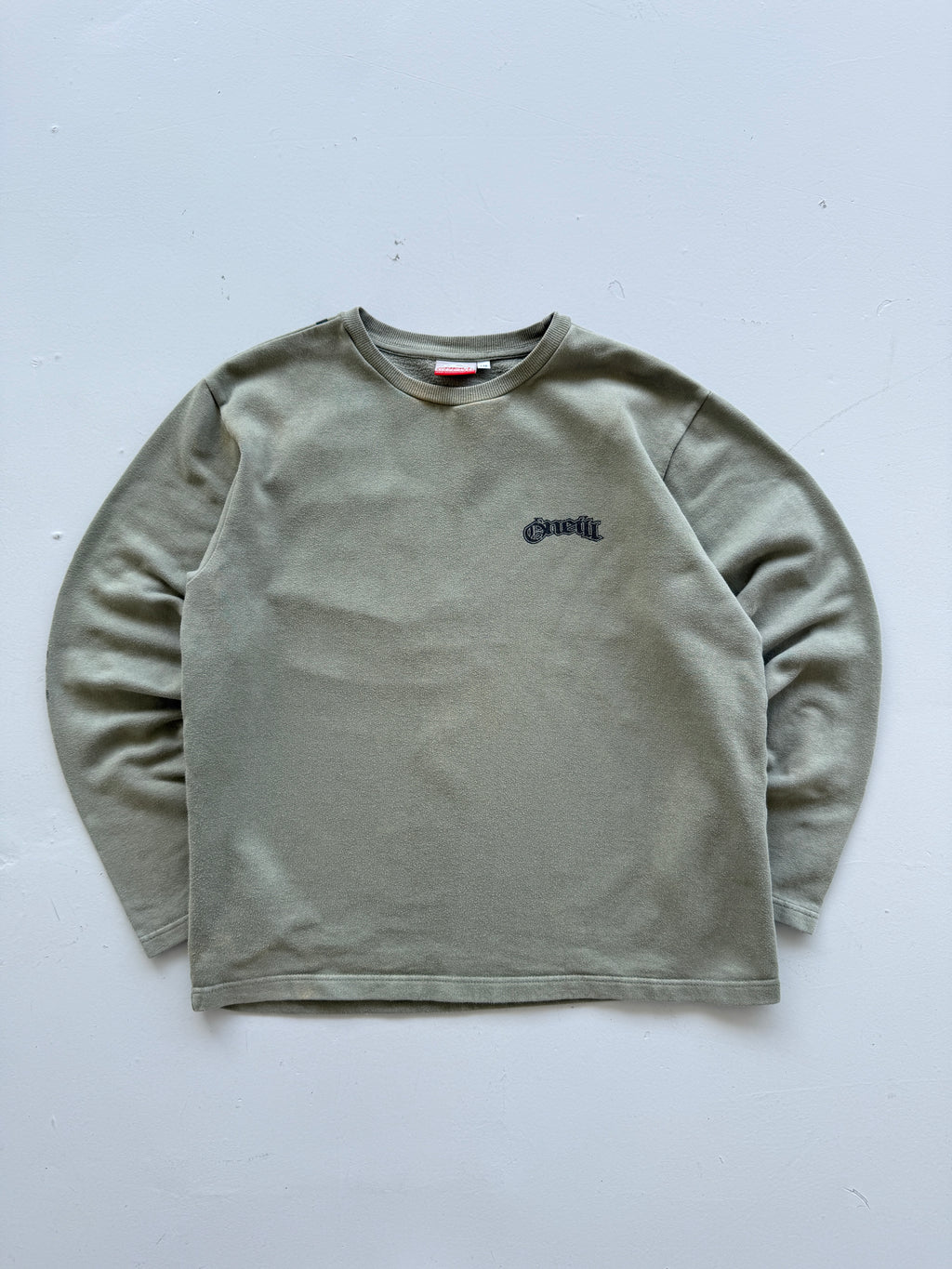 O'Neill Destroy All Obstacles Y2K Vintage Graphic Sweatshirt - Small