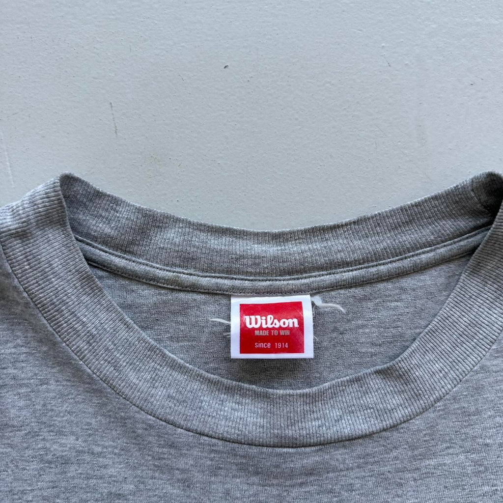 Grey Chicago Wilson 90s Vintage T-shirt - Large