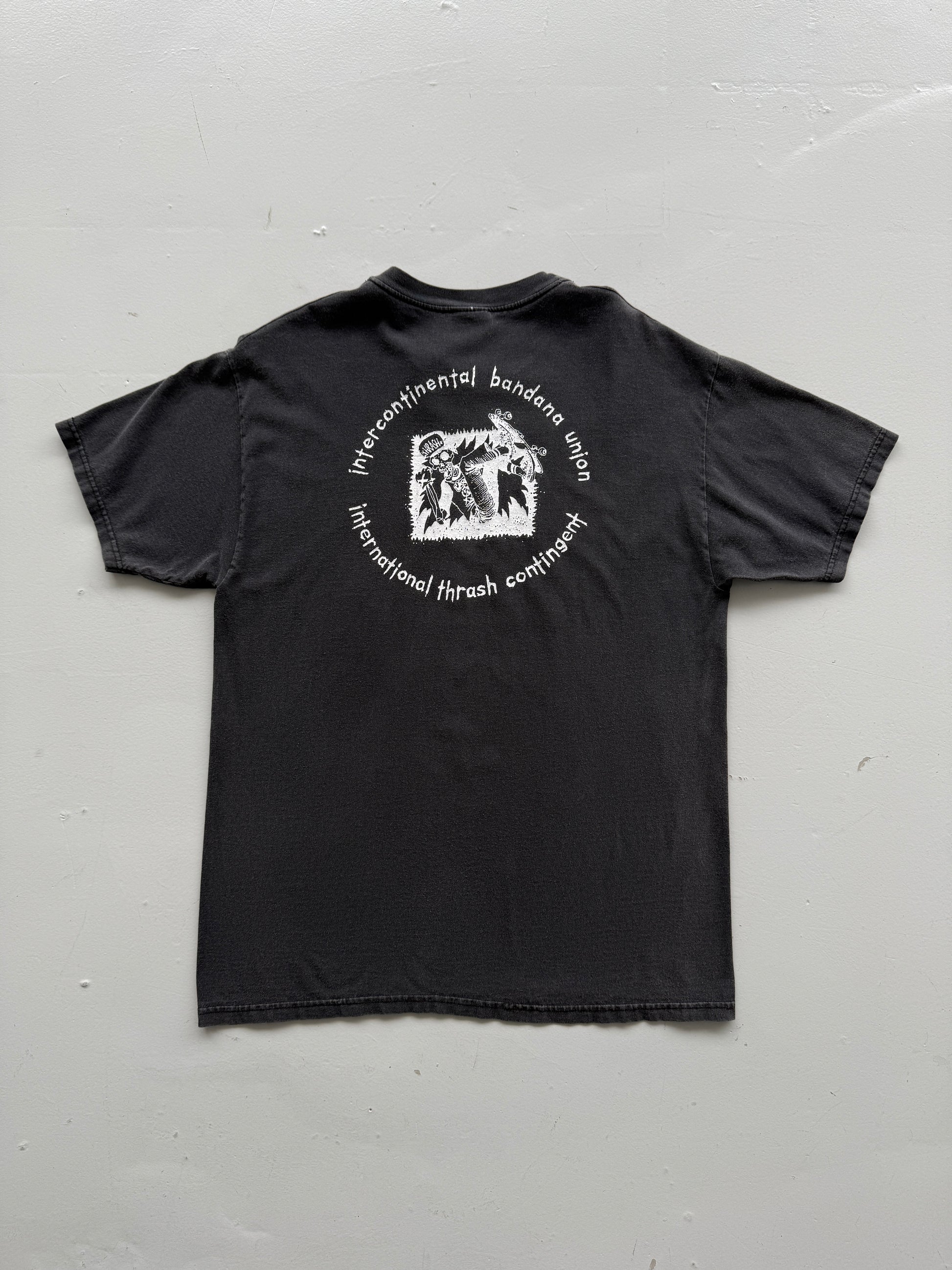 Black What Happens Next? 00's Vintage Graphic Band T-Shirt - Medium