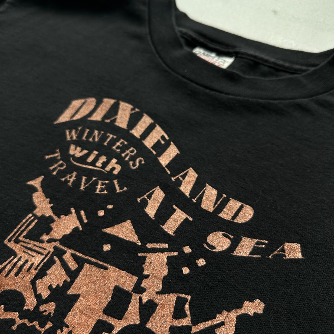 Black Dixie Land Band 90s Vintage T-shirt - Large