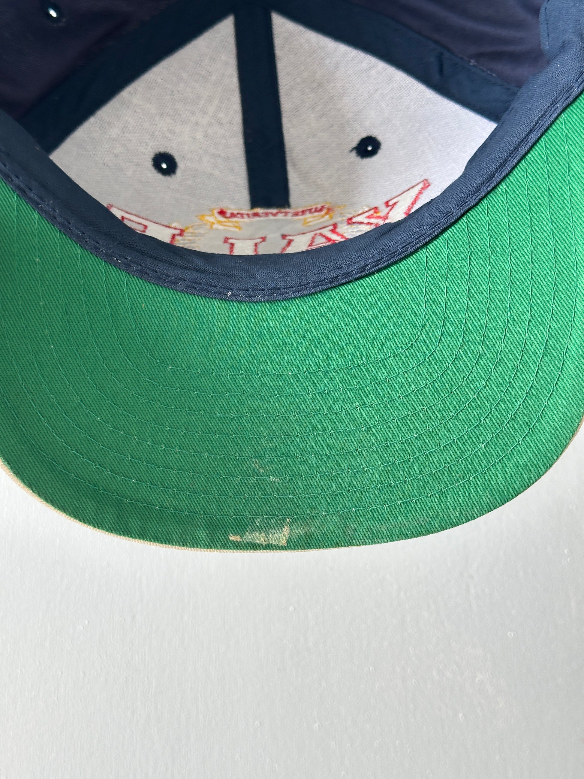 Navy / Stone Yale University 90's Vintage SnapBack Trucker Cap