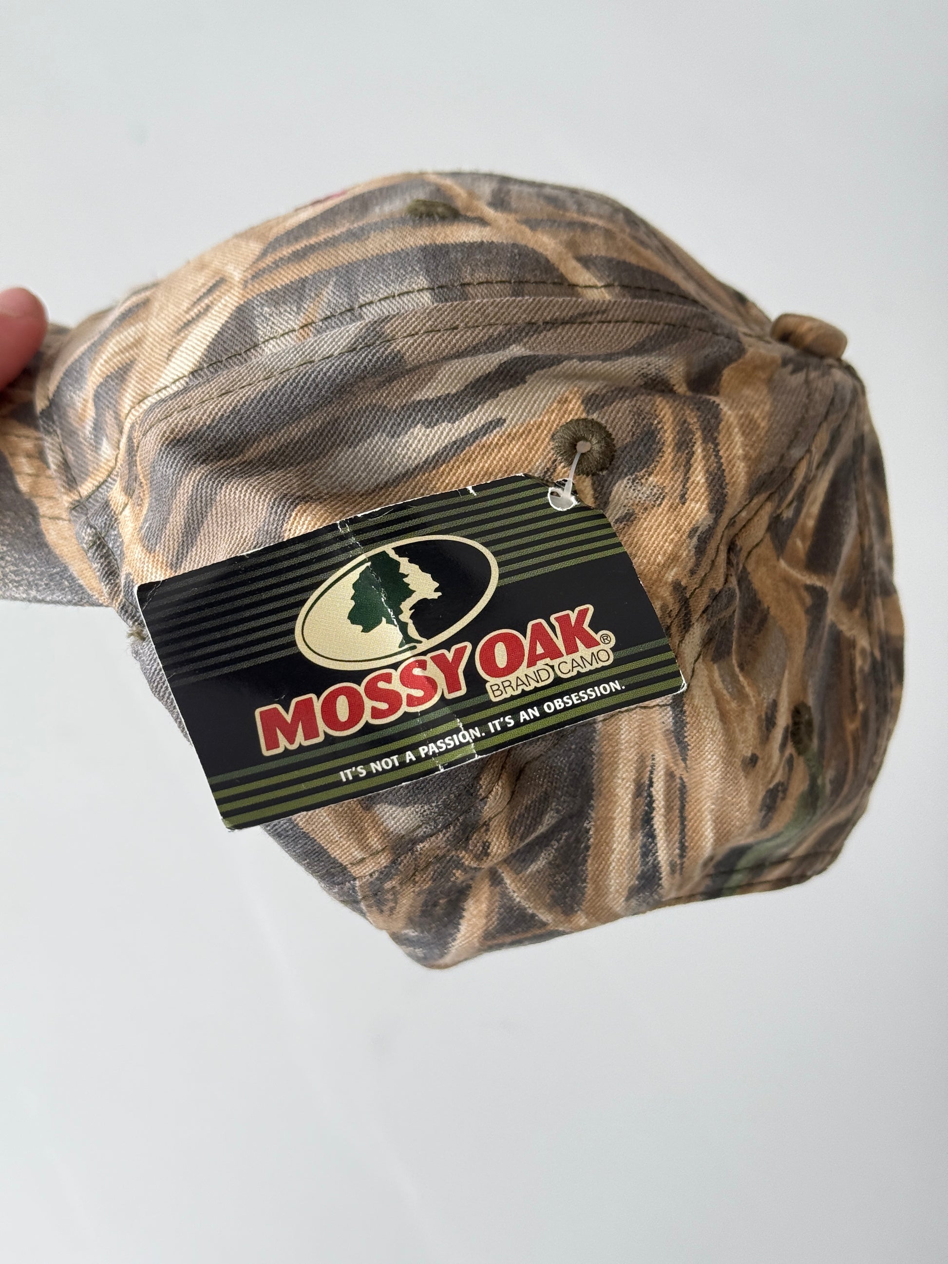 Green Camo RAB INC. Vintage Cotton SnapBack Trucker Cap