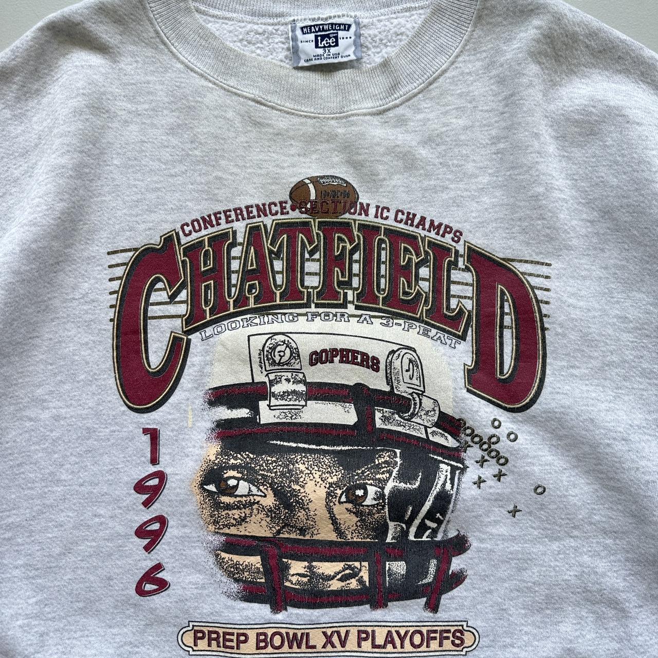 Chatfield NFL Grey Vintage 90s Sweatshirt - 2XL