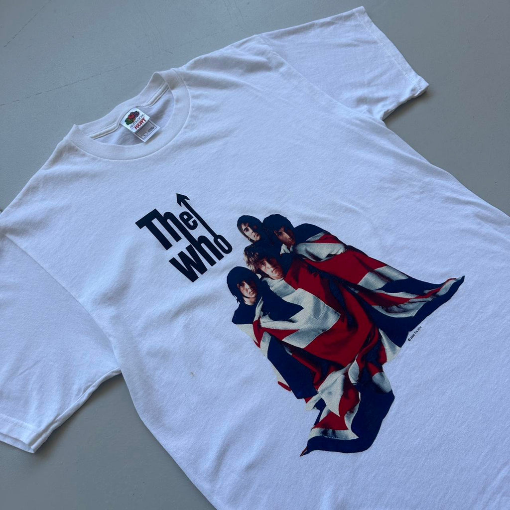 The Who White 00s Vintage T-shirt - Large