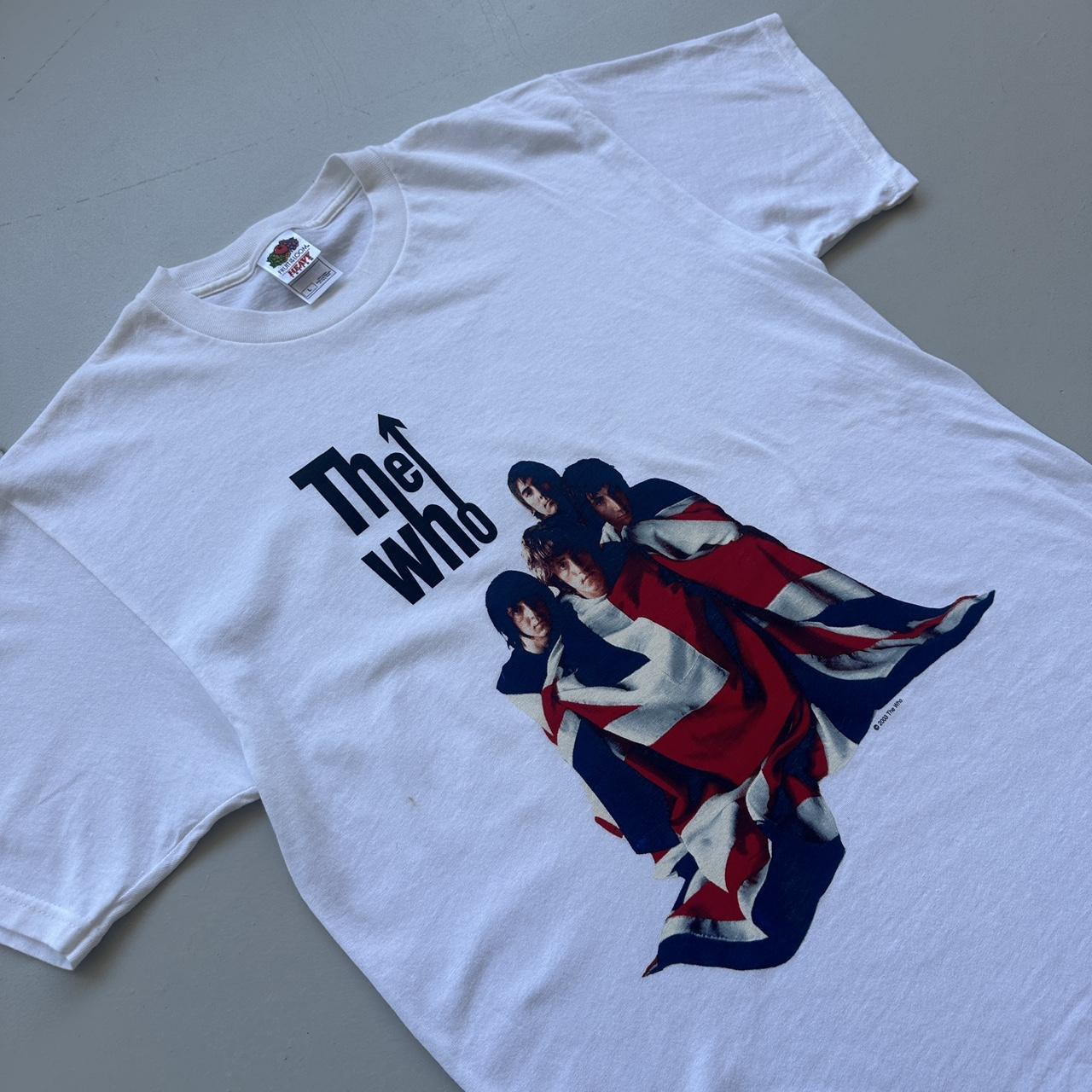 The Who White 00s Vintage T-shirt - Large