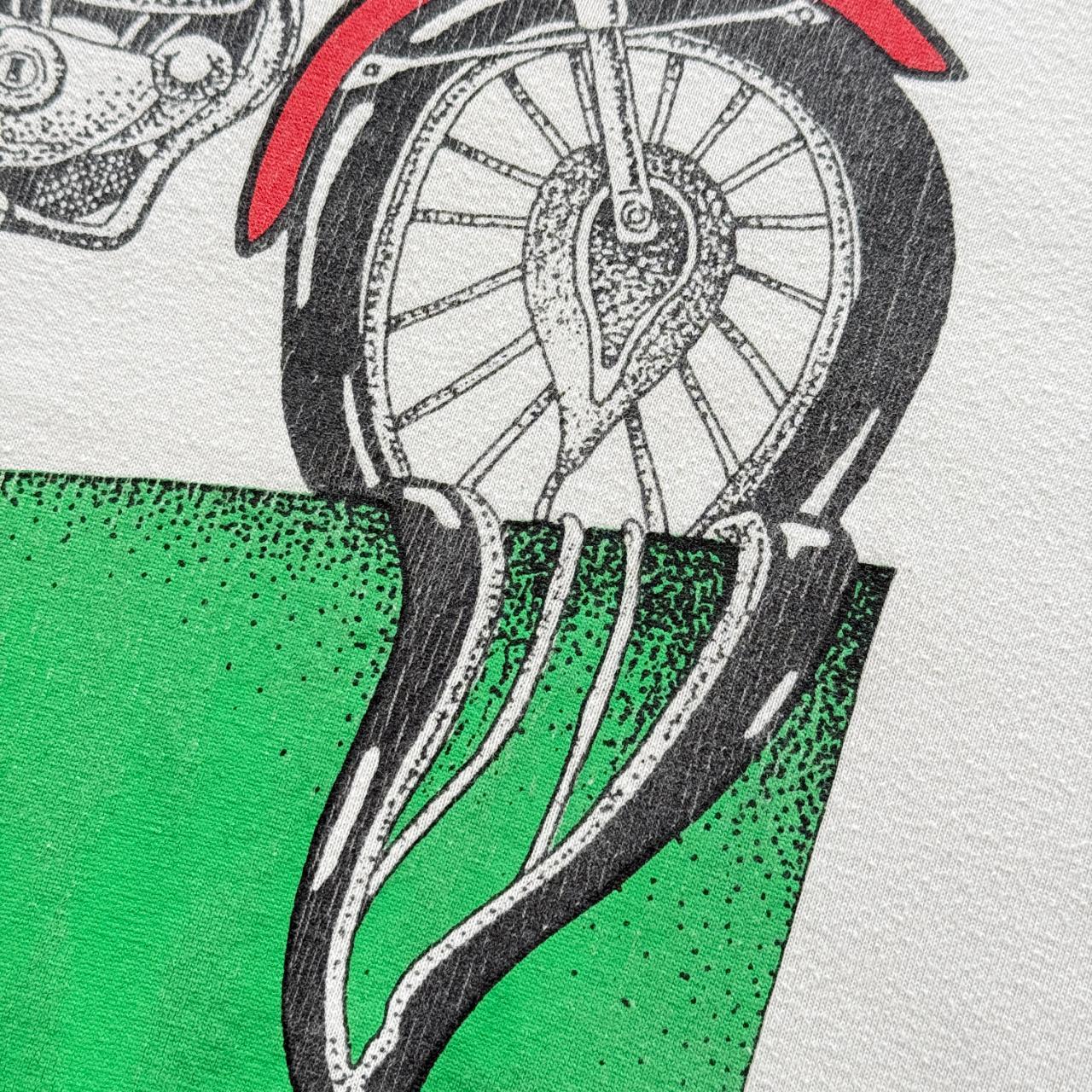 White Dali Havidson Salvador Dali / Harley Davidson Vintage 90's Art T-shirt - XL