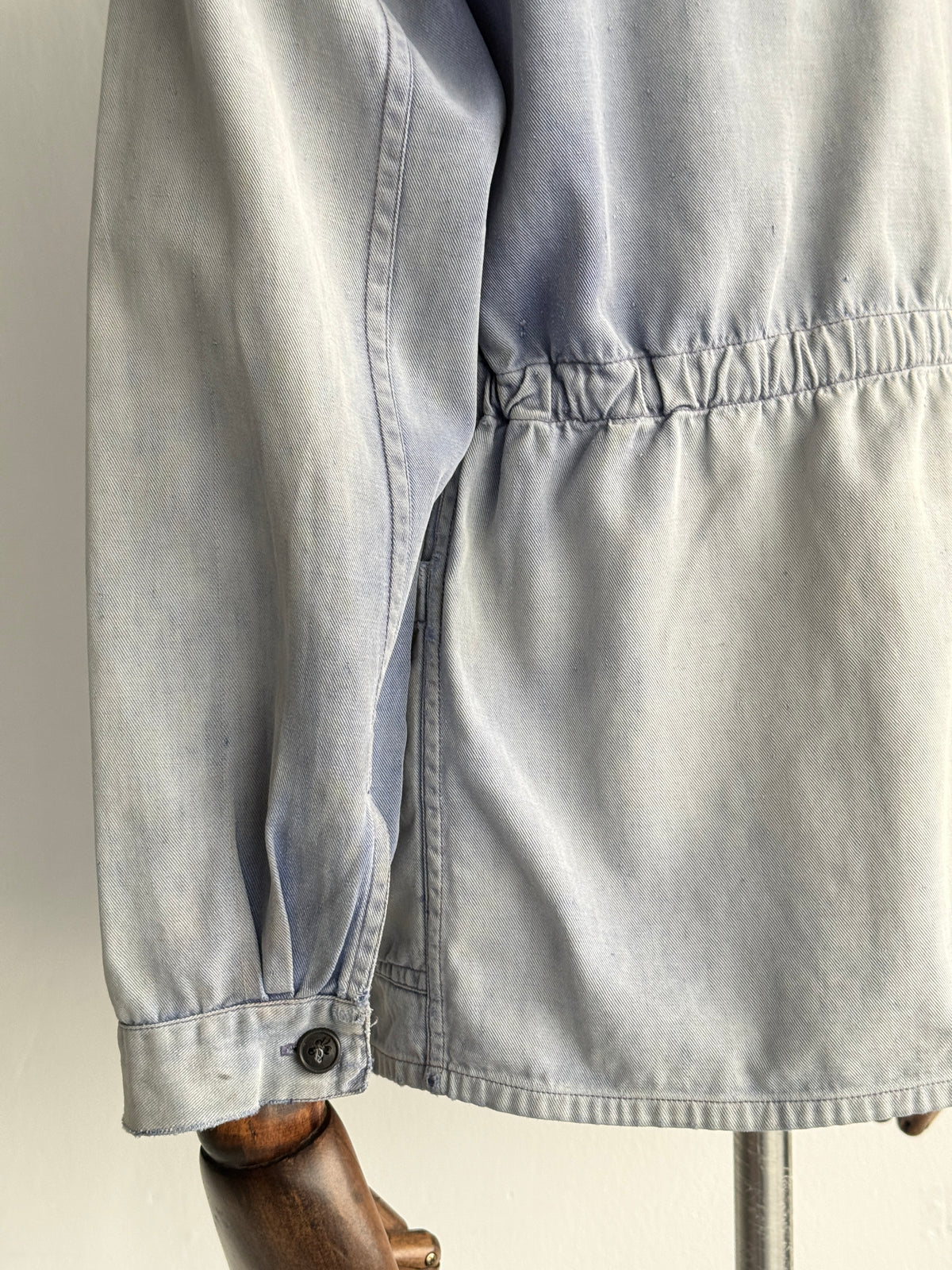 Thrashed Blue Lotus 1960's Vintage Workwear Chore Jacket CH546 - Small