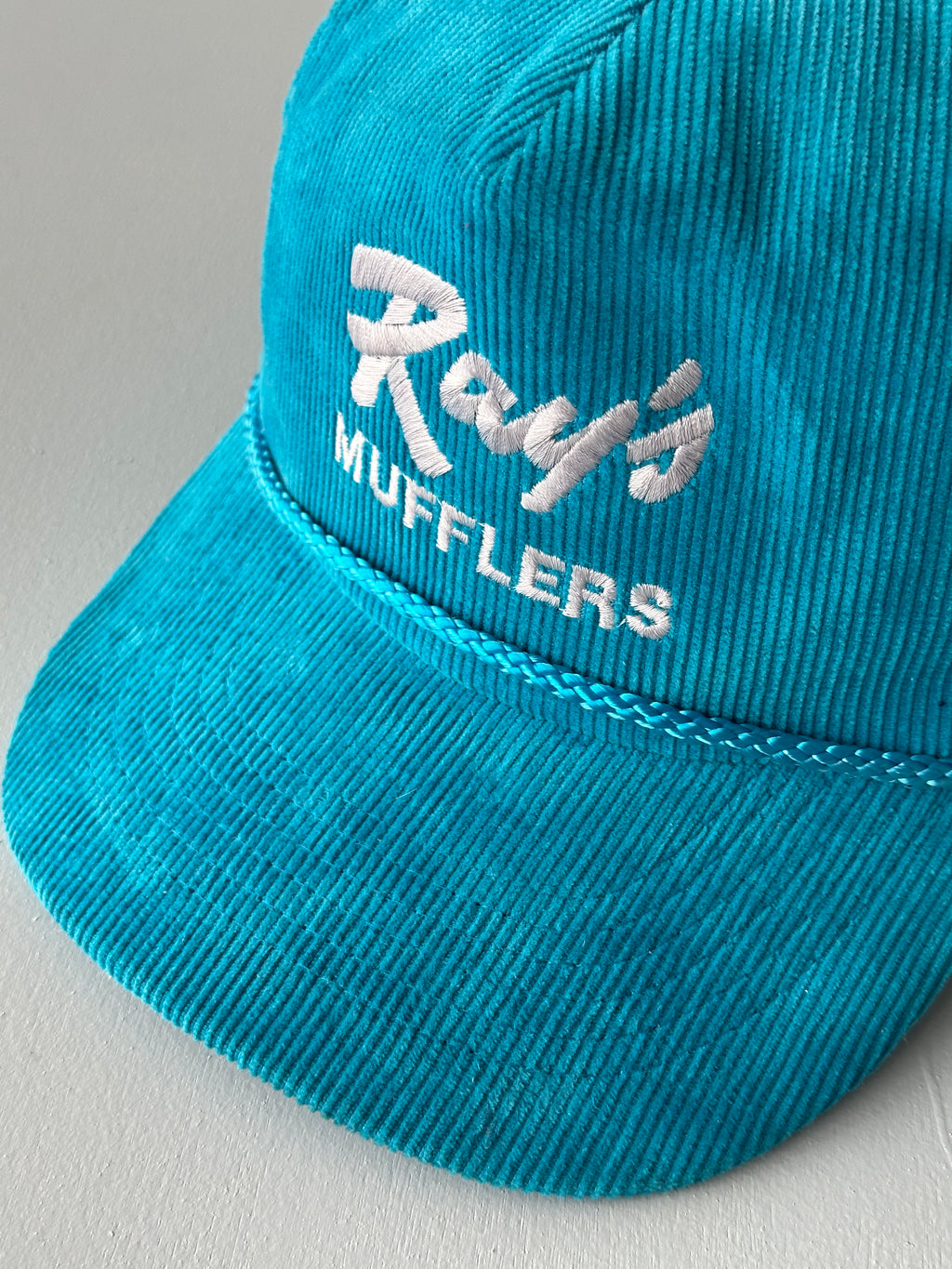 Teal Ray's Mufflers 90's Vintage SnapBack Trucker Cap