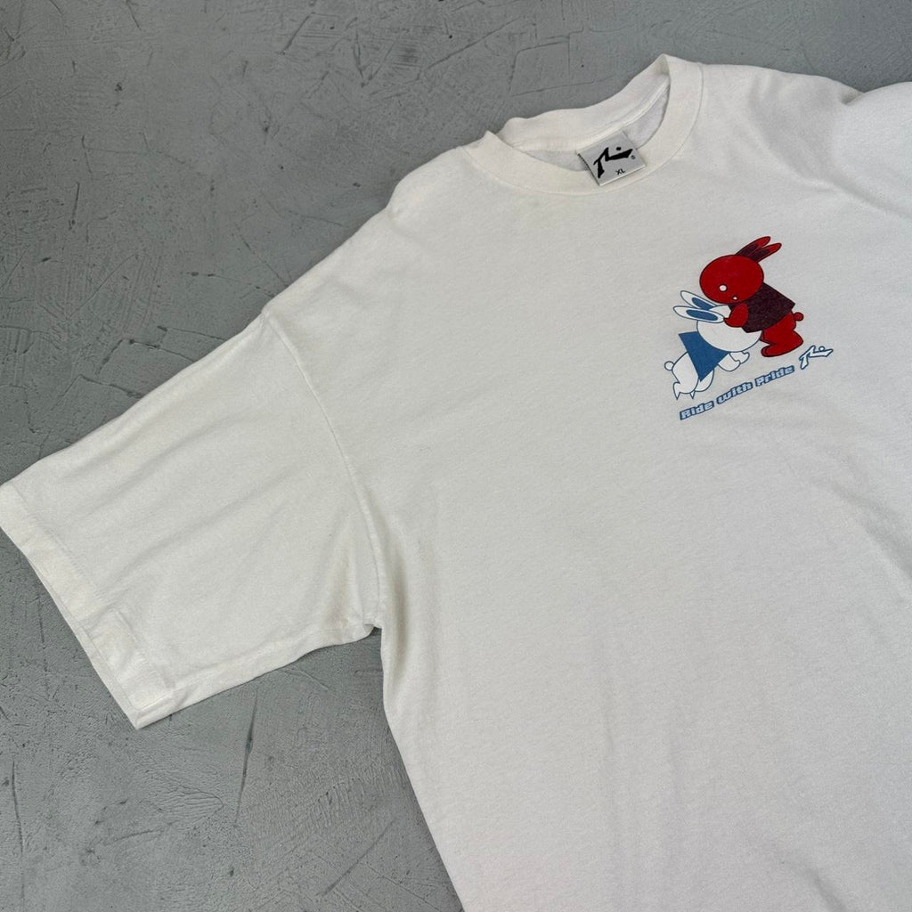 Ride with Pride 90s vintage Skateboarding T-shirt - XL