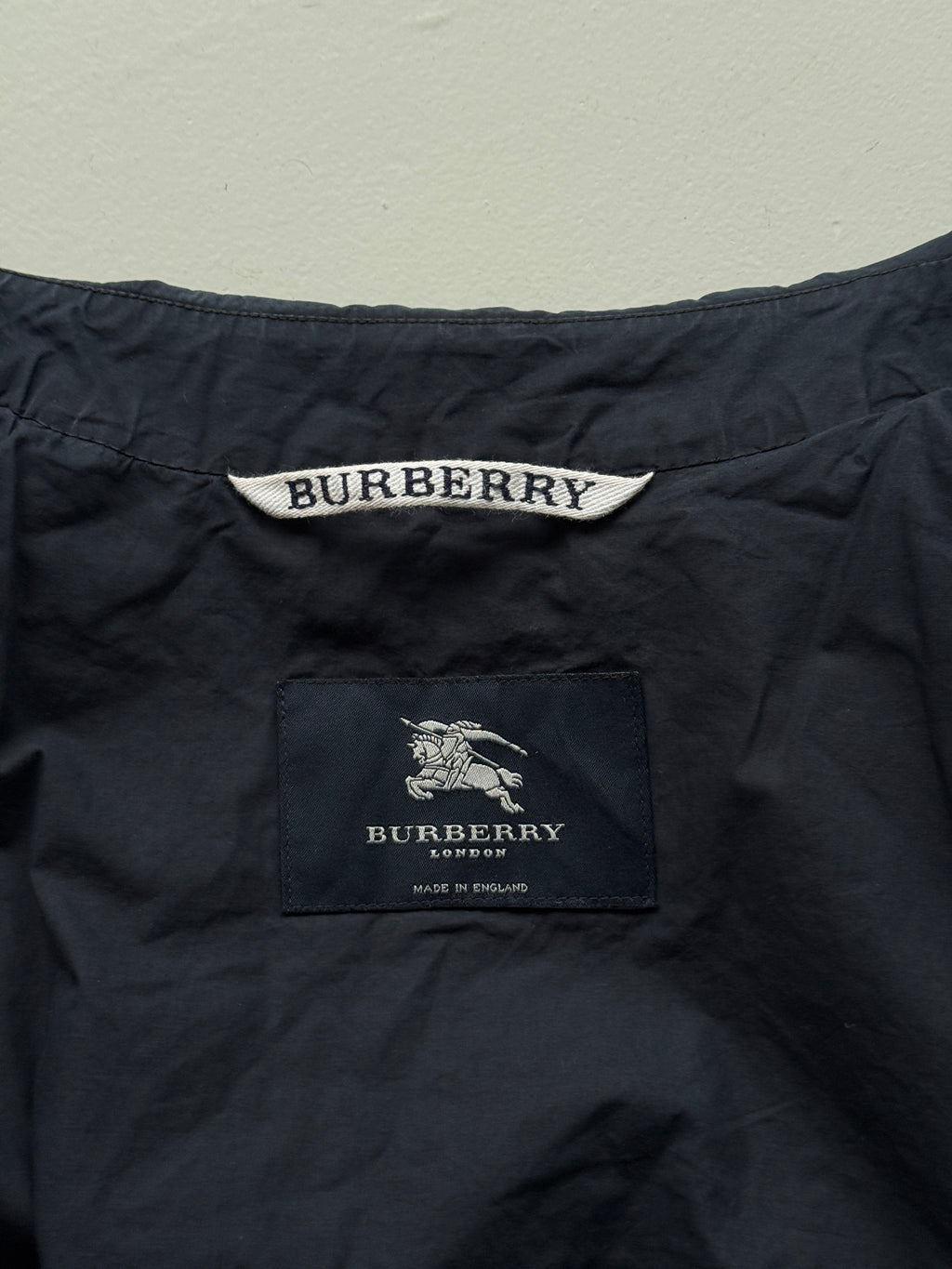 Burberry London Made in England Vintage Trench Coat - Medium