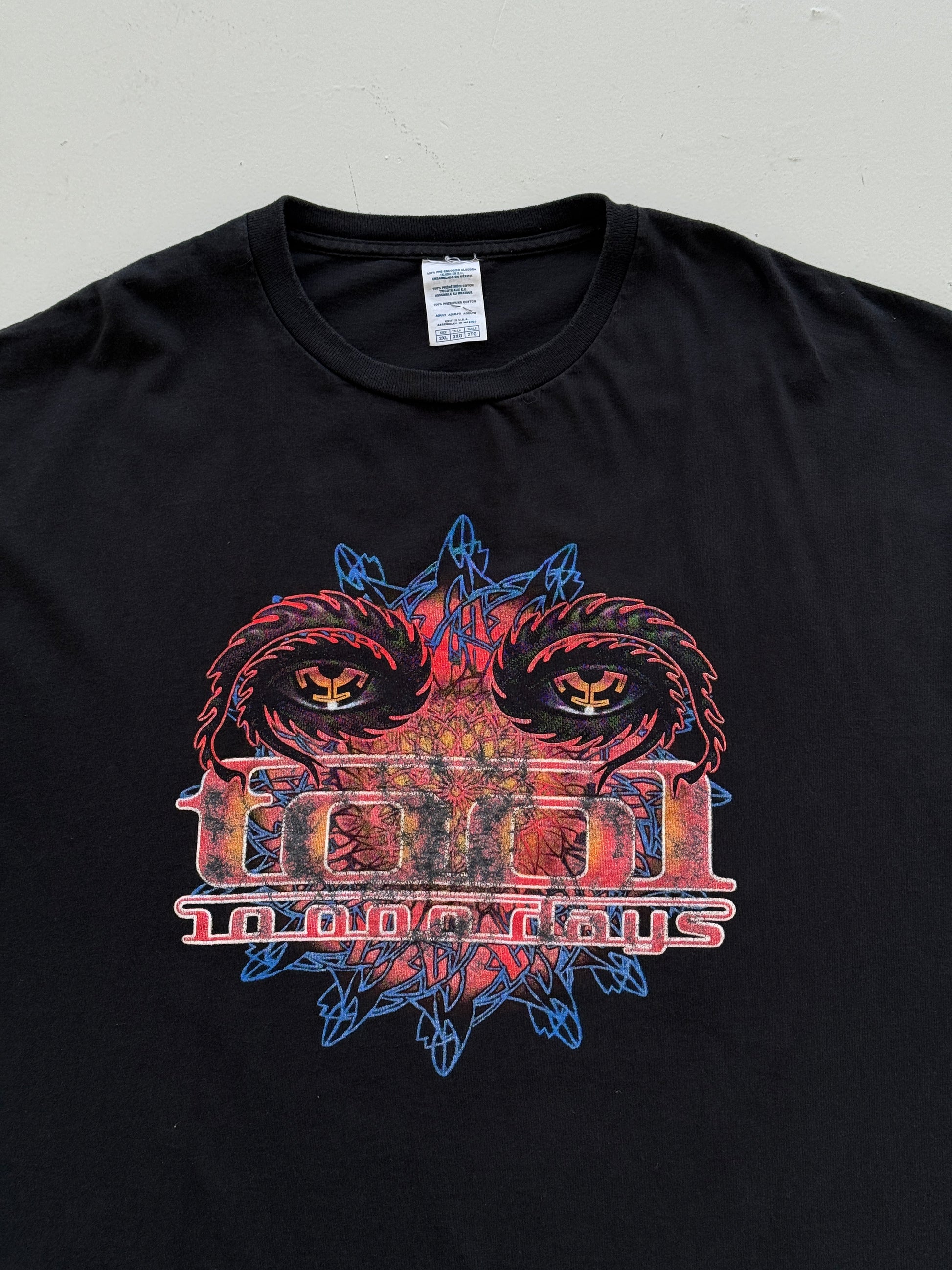 Black Tool 00's Vintage Band Graphic T-Shirt - XXL