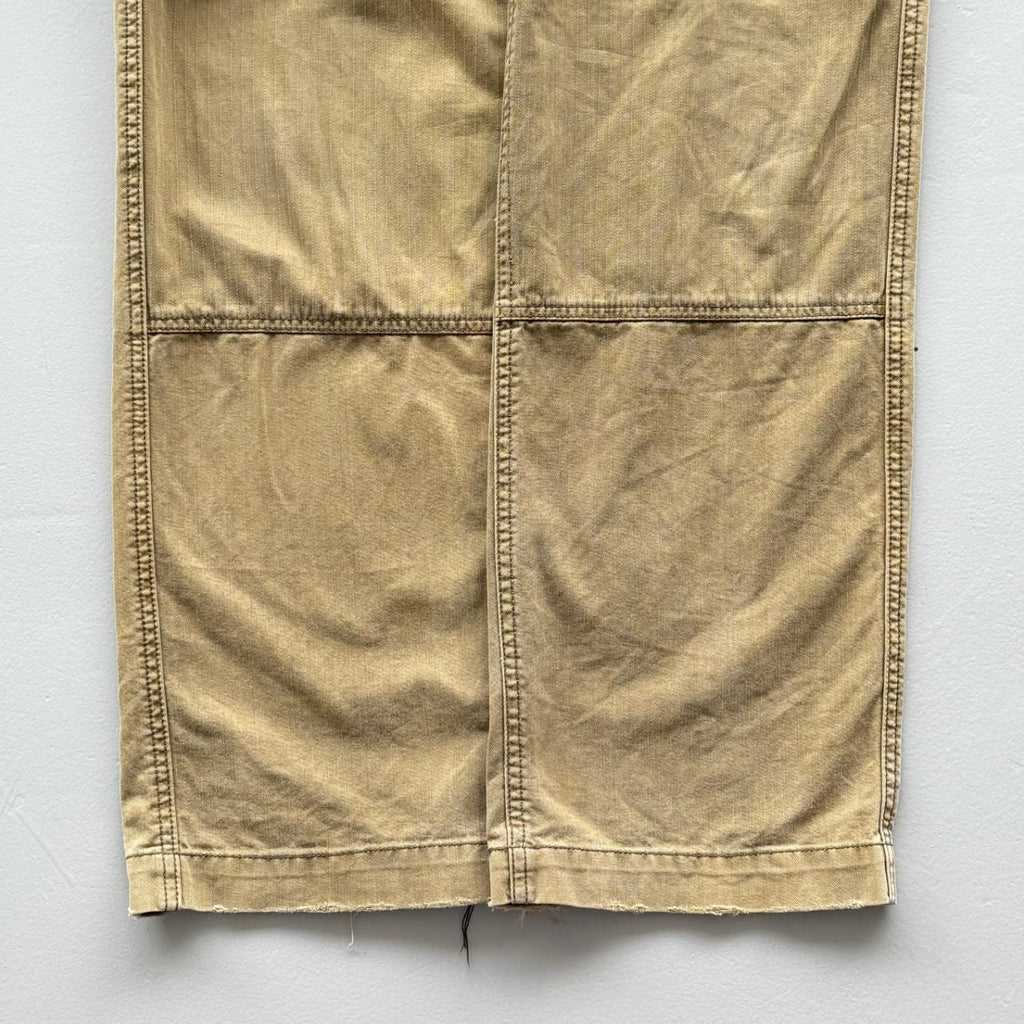 Khaki Avirex Cotton 90's Vintage Cargo's - 33” x 31”