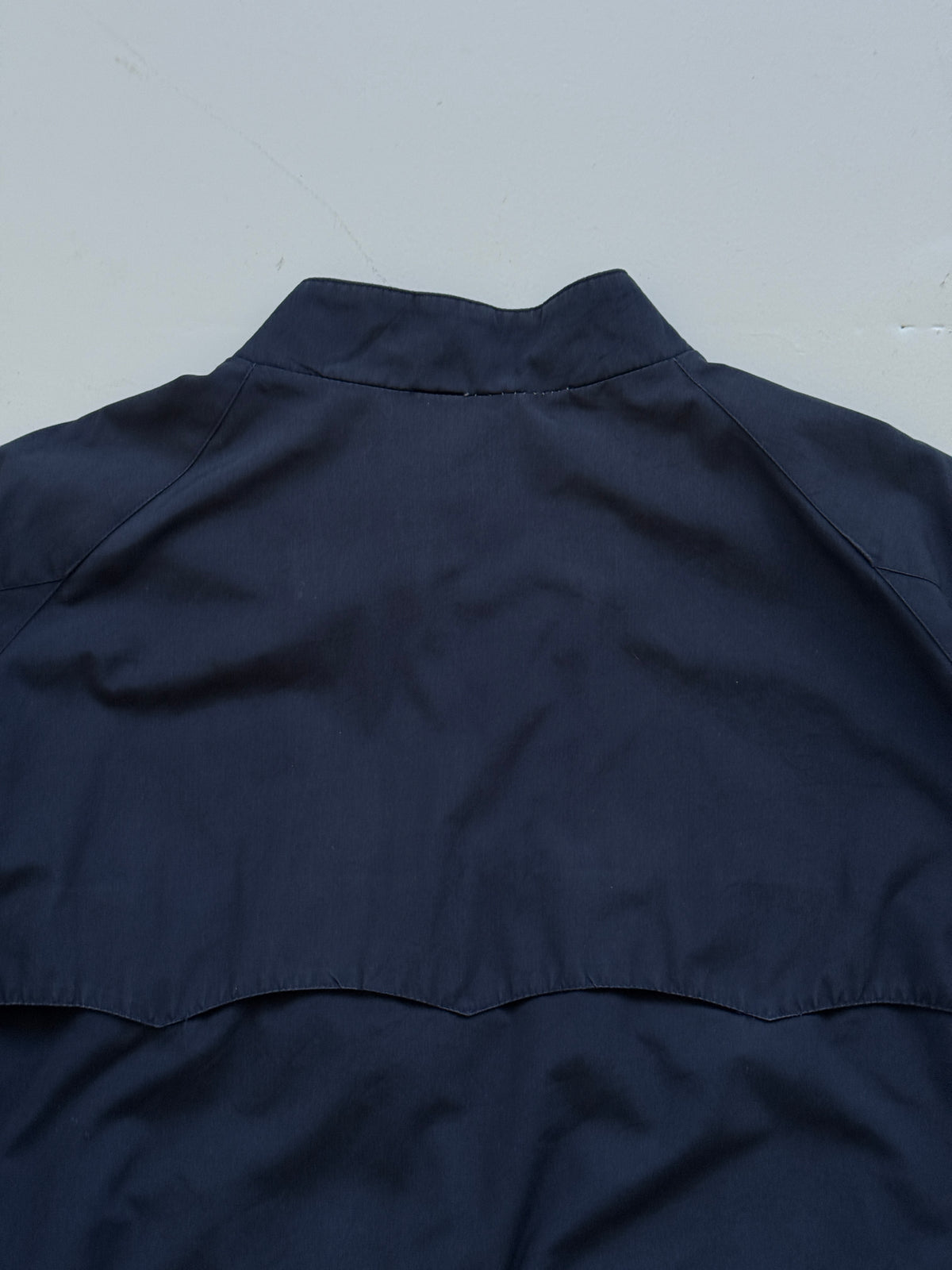 Lacoste Navy Harrington Vintage Jacket Made in Sri Lanka - XXL