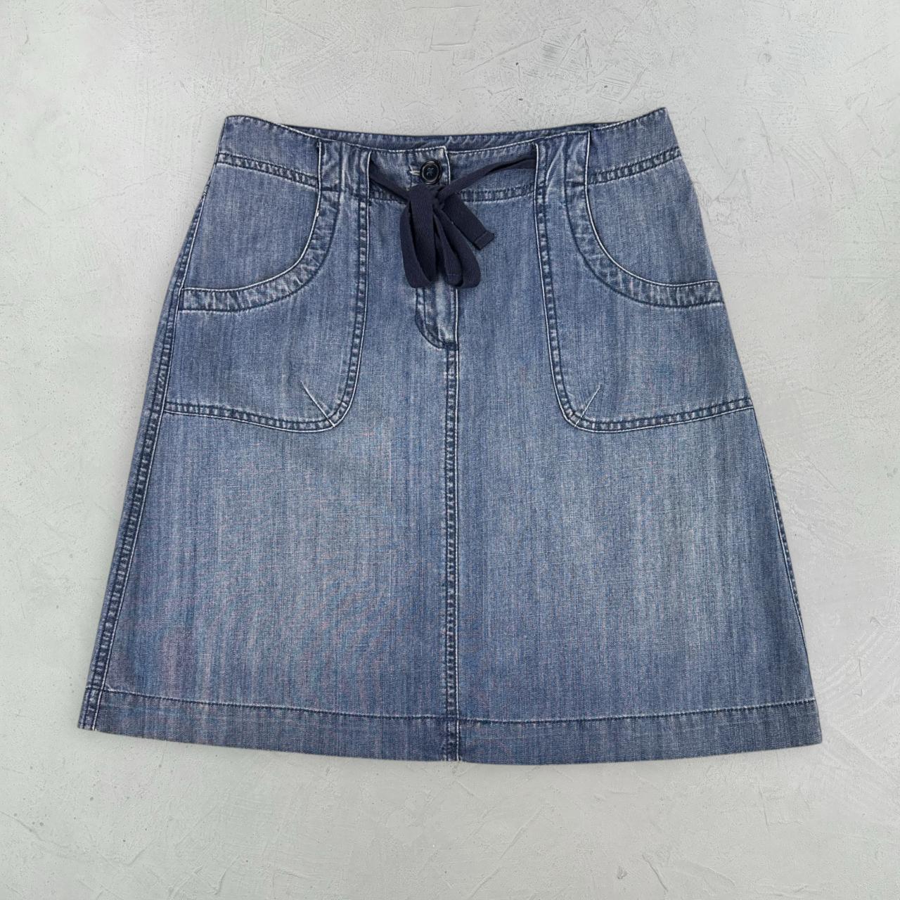 Talbots Denim Over-dyed Vintage Y2K Mini Skirt - W29 L20