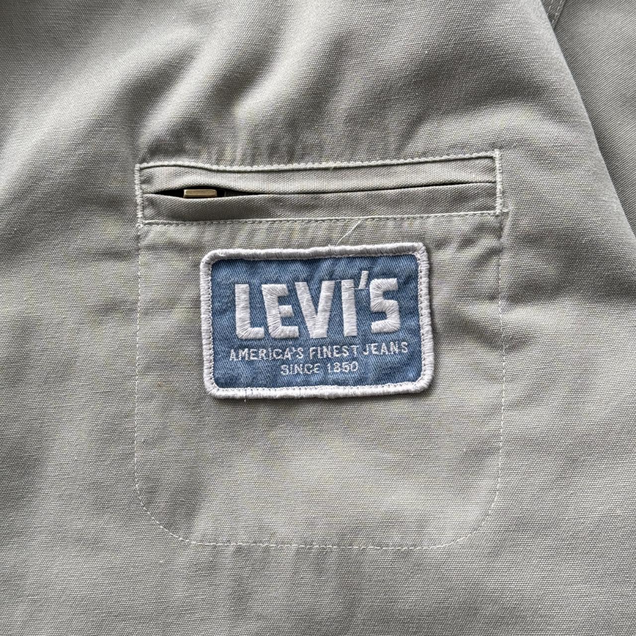 Cream Levi's Quilted 90s Vintage Jacket - XL