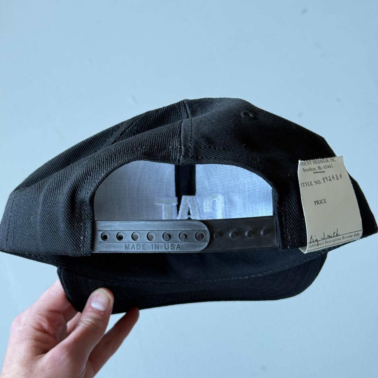 Black CAT Vintage Deadstock SnapBack Trucker Cap