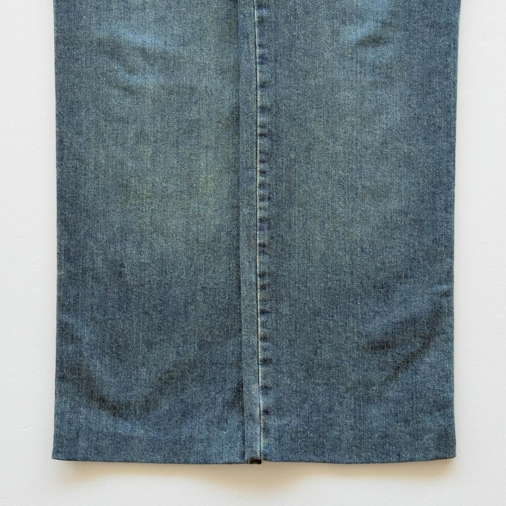 Blue Moschino Denim 90's Vintage Jeans - 32” x 29”
