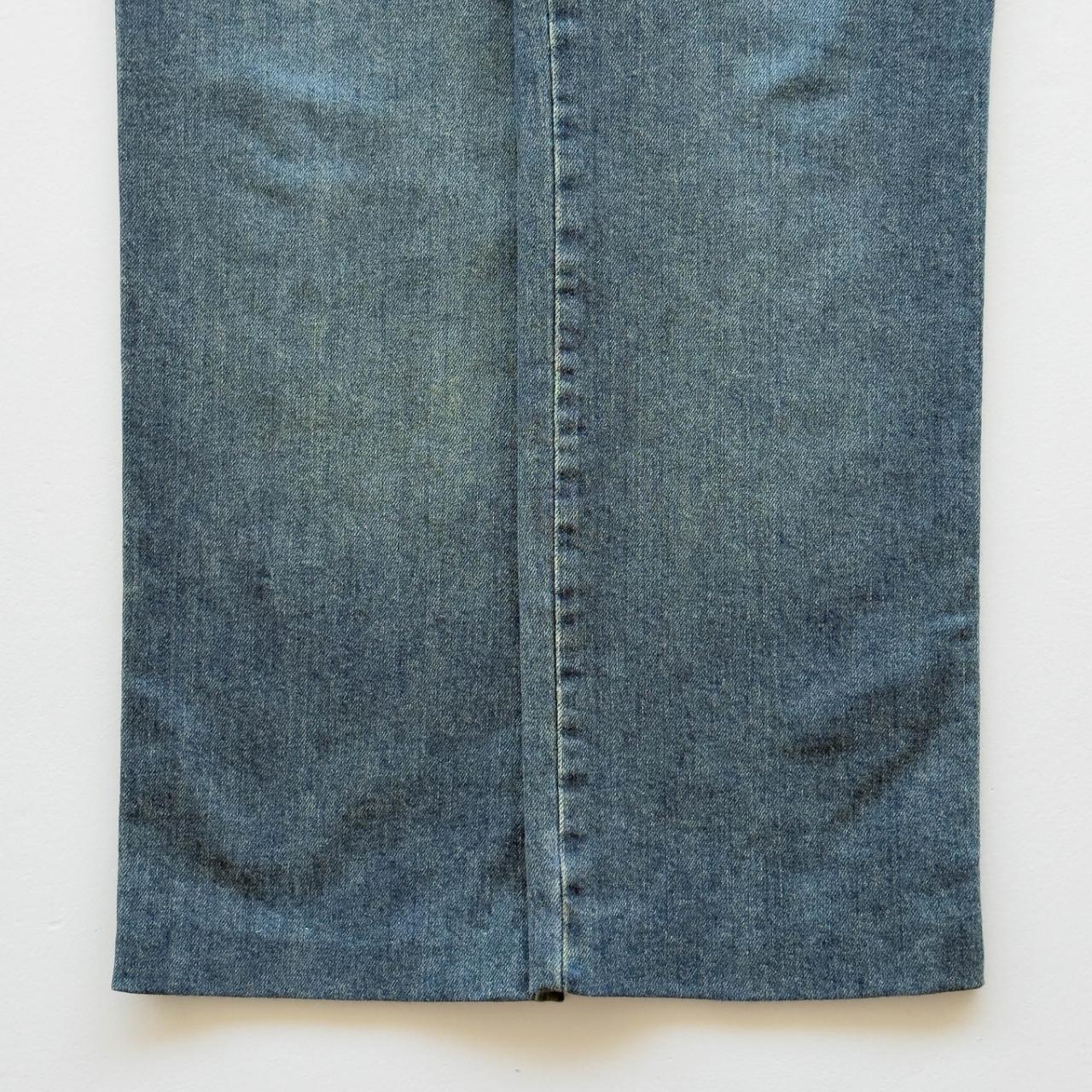 Blue Moschino Denim 90's Vintage Jeans - 32” x 29”