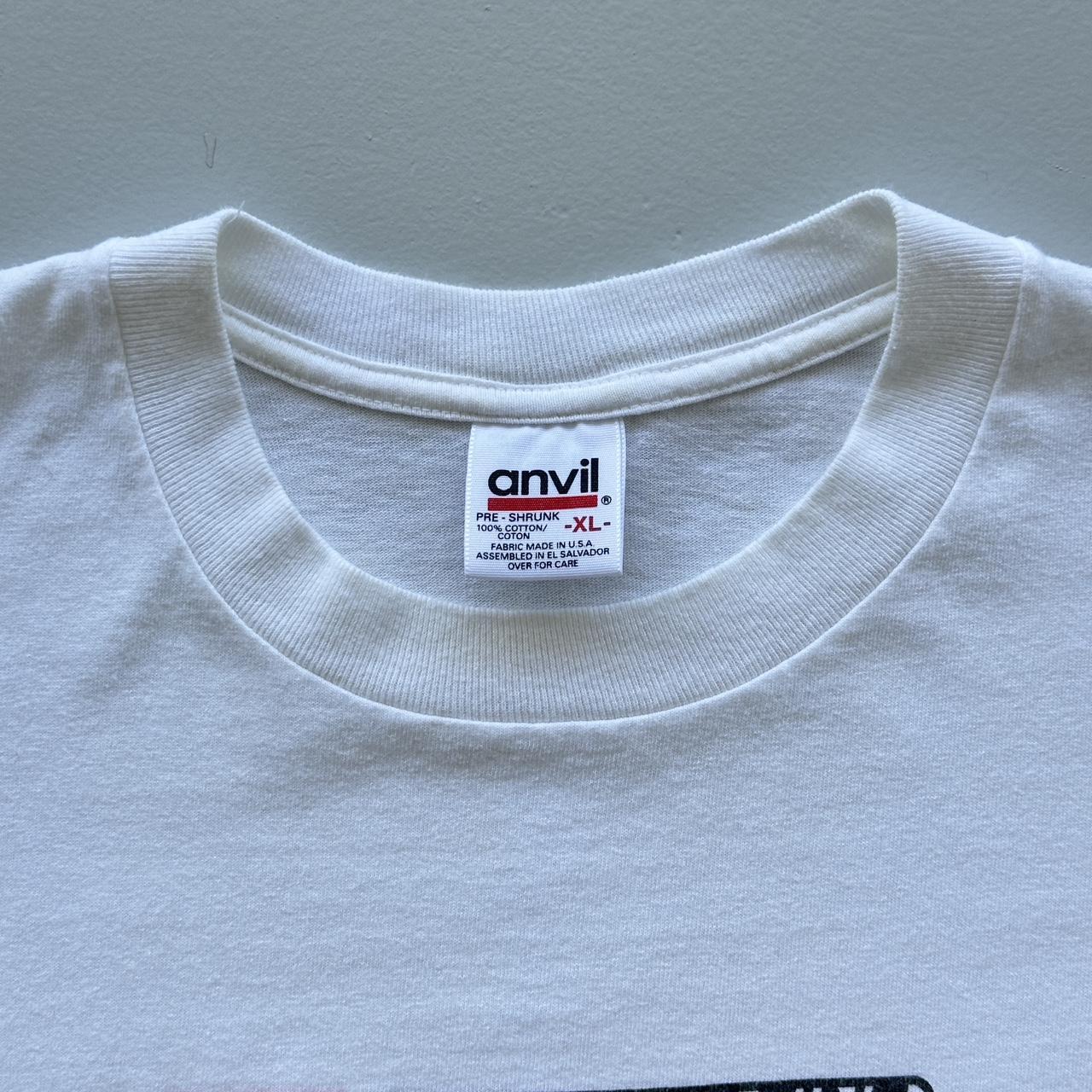 White ESPN Magazine All Nude Vintage 90s T-shirt - XL