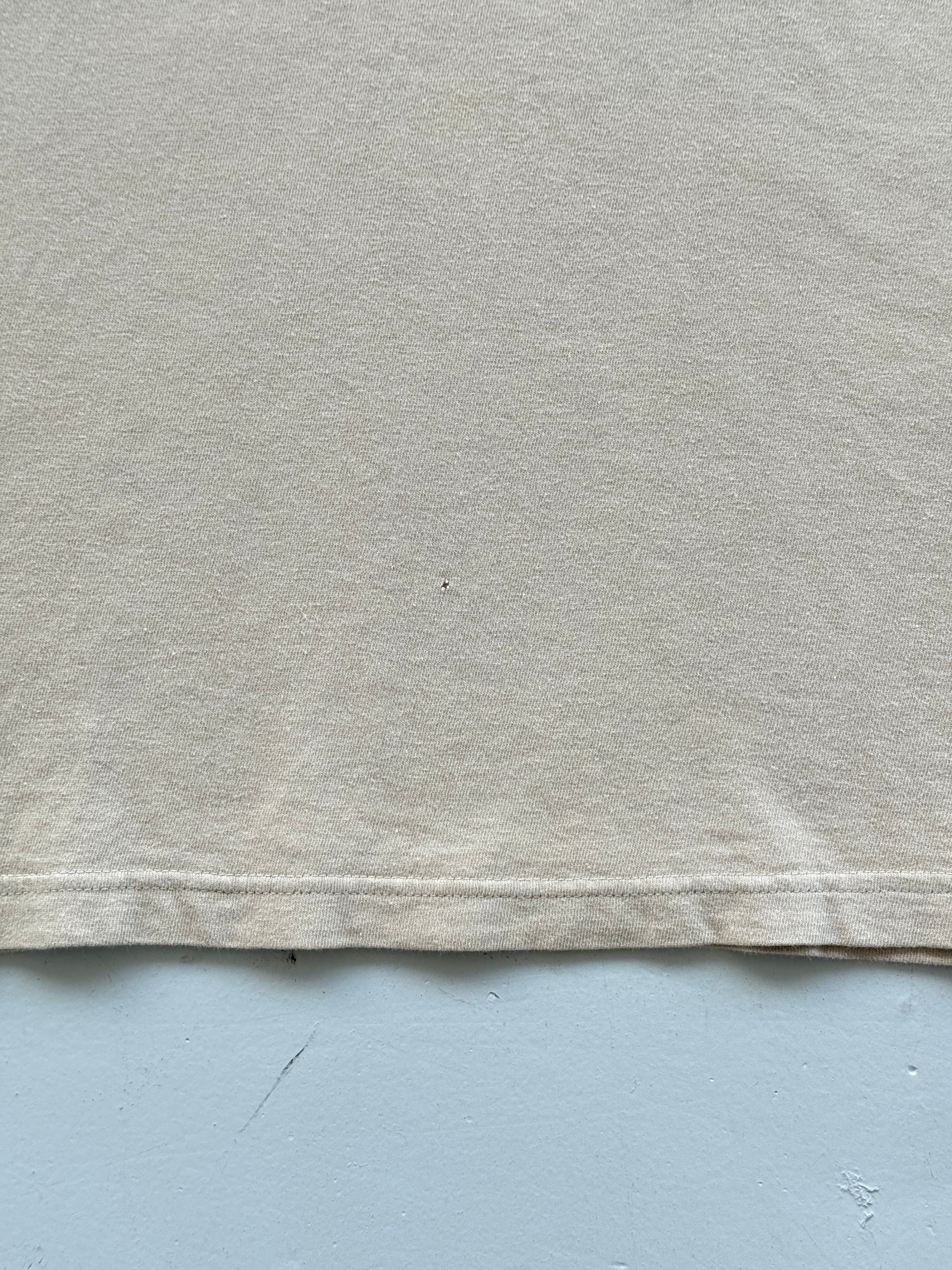 Beige Australia 00's Vintage Tourist Graphic T-Shirt - XL