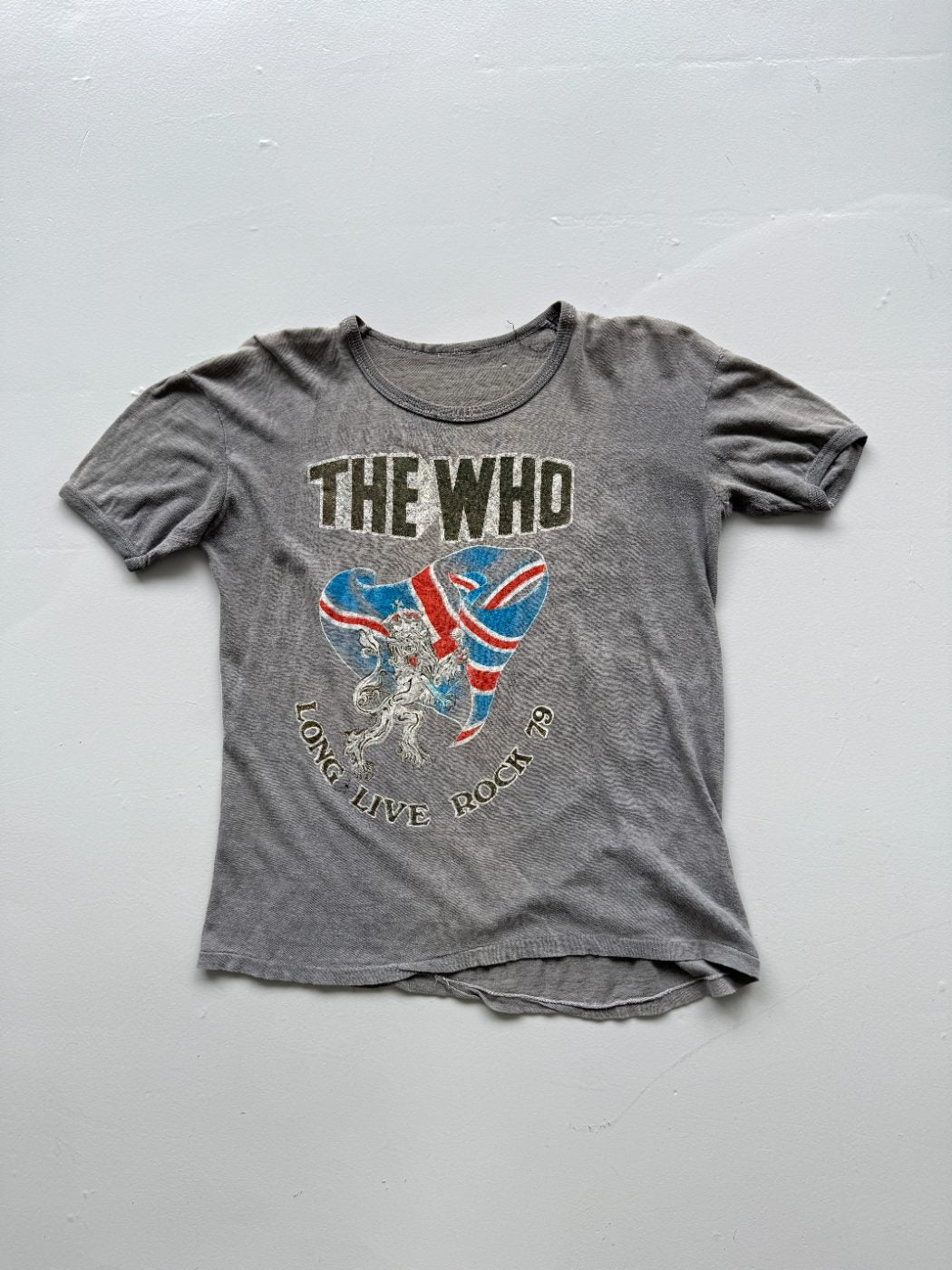 The Who Long Live Rock Rare '79 Madison Square Garden Vintage Tour T-Shirt - Sma