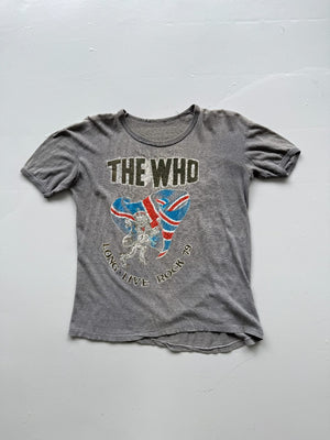 The Who Long Live Rock Rare '79 Madison Square Garden Vintage Tour T-Shirt - Sma