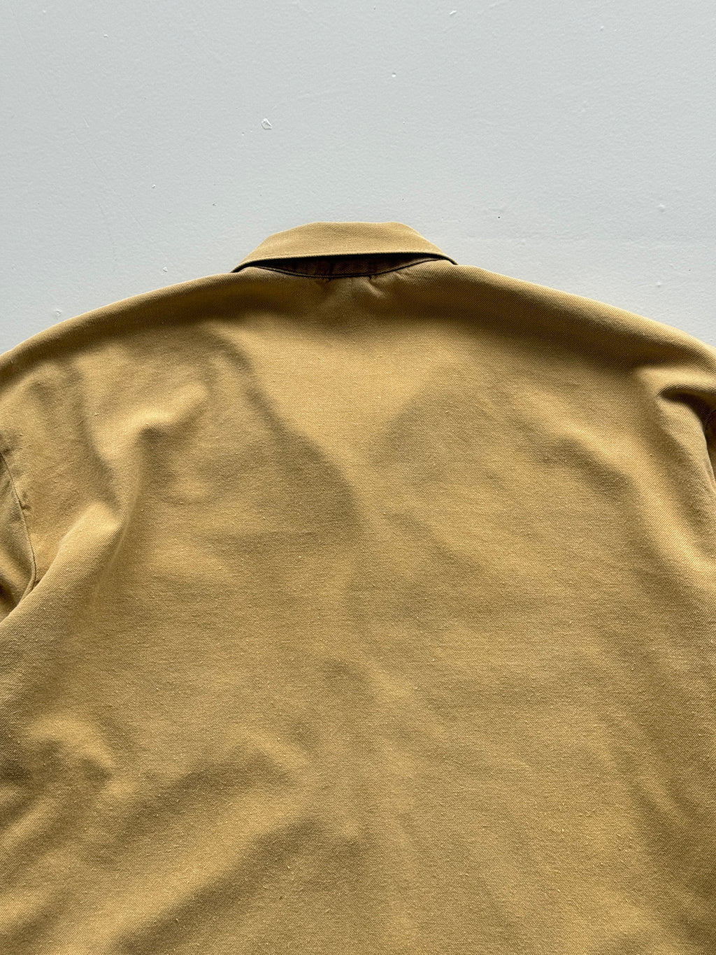 Beige French Chore Jacket 80's Vintage Workwear CH161 - Medium