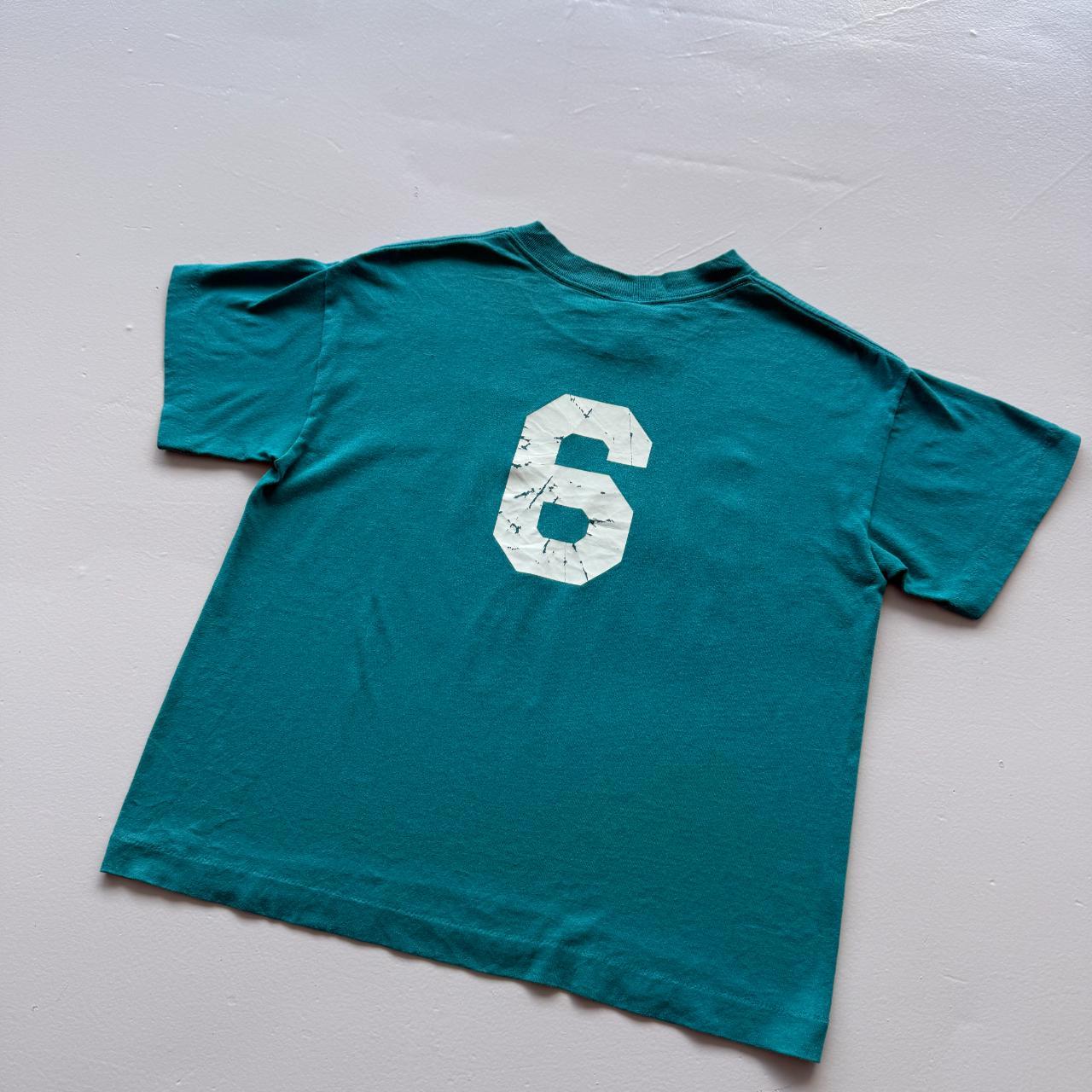 Blue Florida Marlins 90s Vintage Baby T-shirt - Size 8