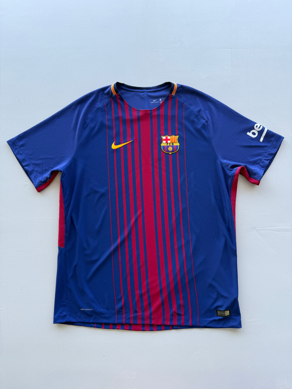 Nike FC Barcelona 2017 Home Vintage Football Shirt - XXL