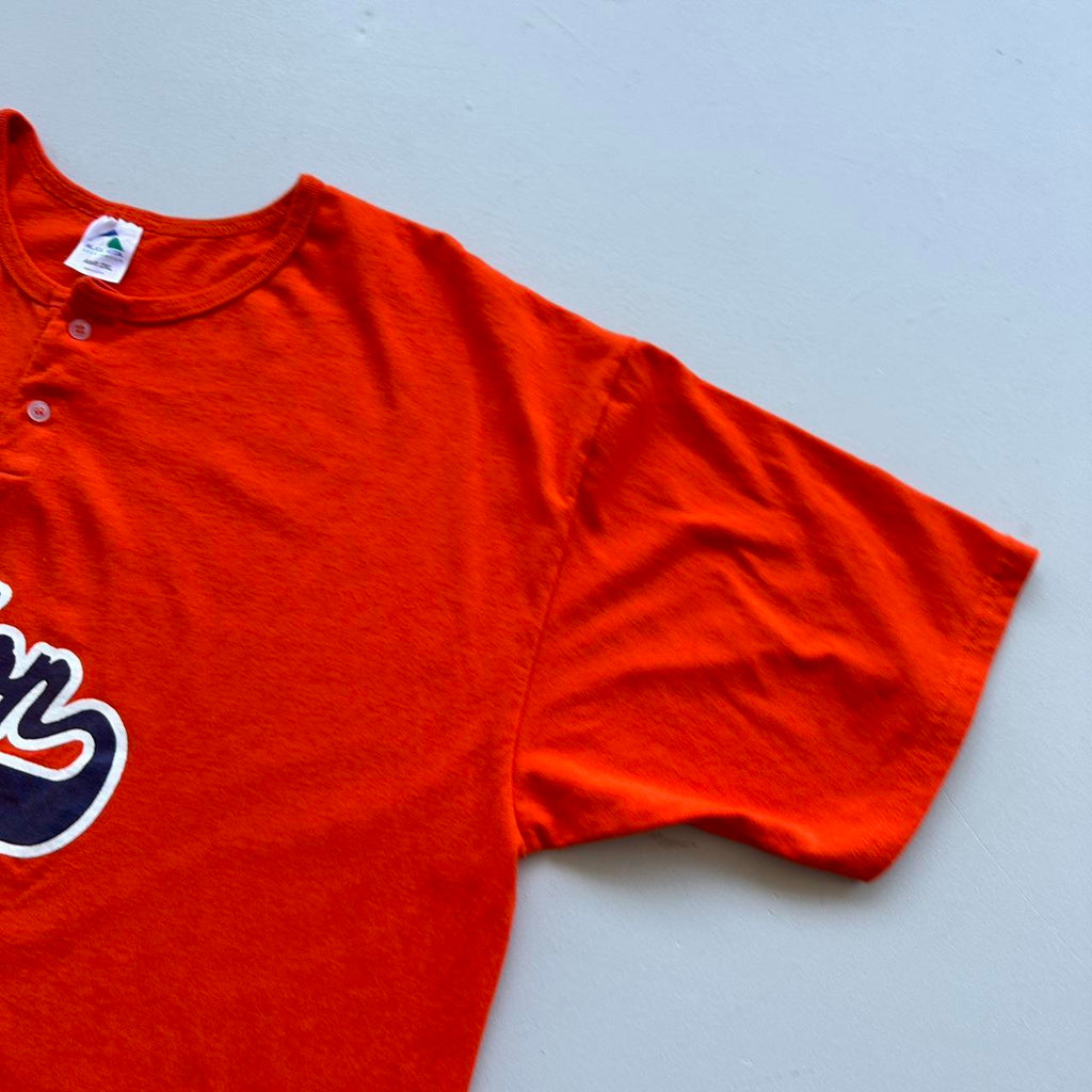 Orange Fallston Baseball 90s Vintage T-shirt - 2XL