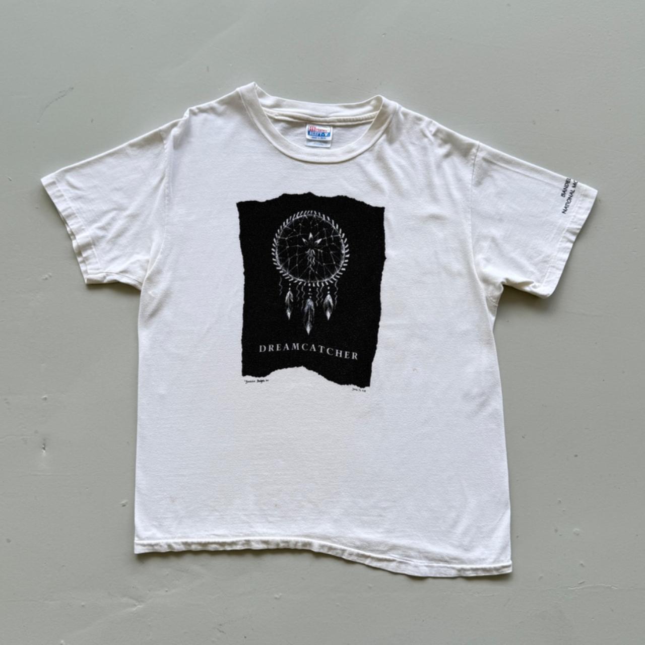 White Dream Catcher 90s Tourist Vintage T-shirt - Large