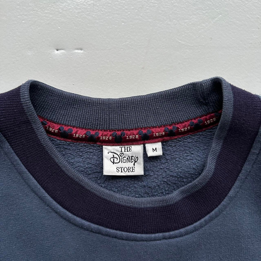 Navy Mickey Disney 90’s Vintage Graphic Sweatshirt - Medium