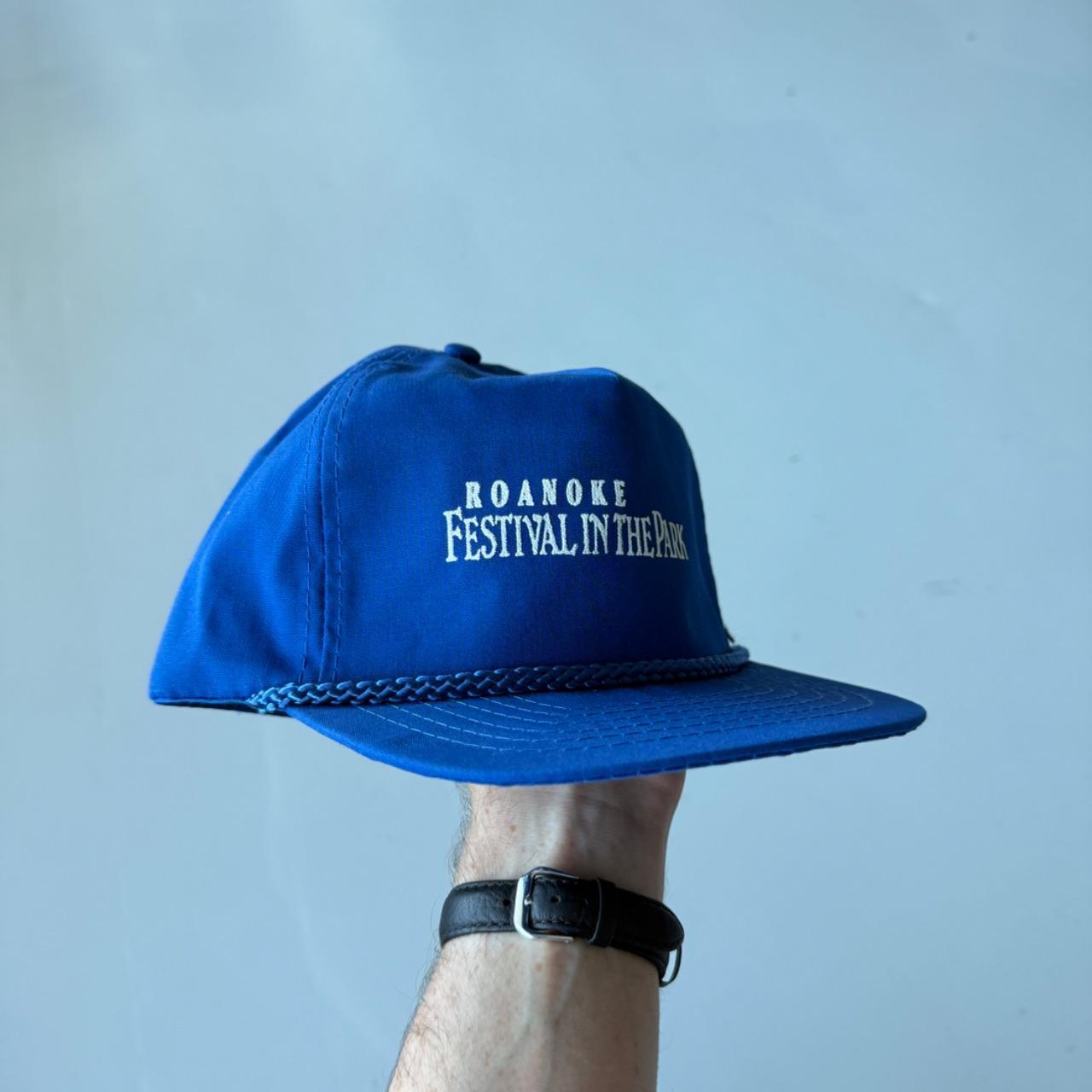 Blue Festival in the Park Vintage SnapBack Trucker Cap