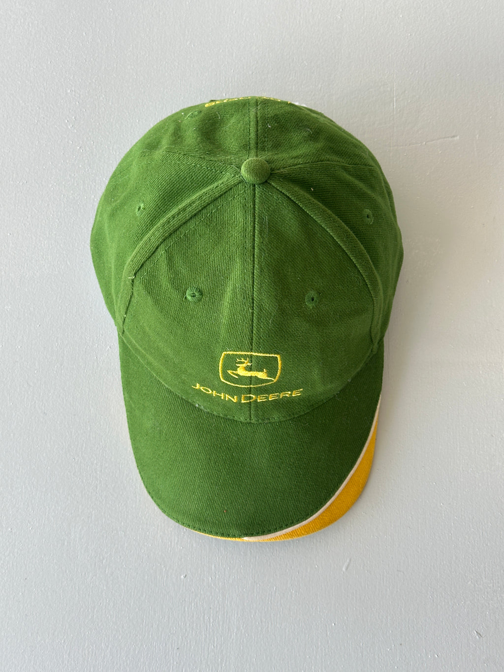 Green John Deere Owners Edition 90's Vintage SnapBack Trucker Cap