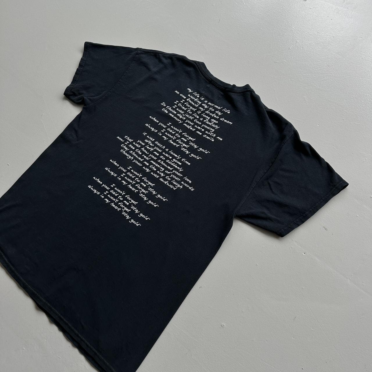 Black Hi-Standard Tokyo Japanese Record Label Rare 90s Vintage Graphic T-Shirt - Large