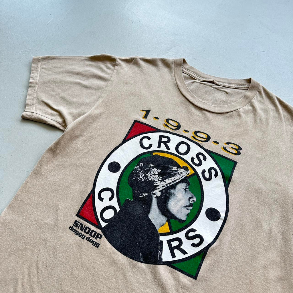 Tan Cross Keys Snoop Dogg 90's T-shirt - Medium
