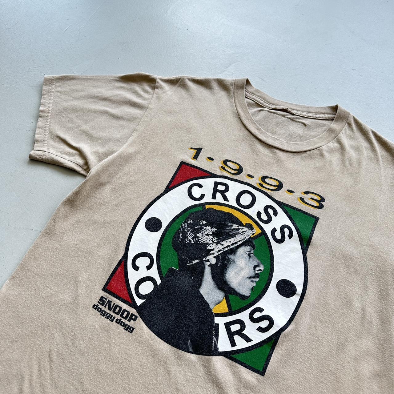 Tan Cross Keys Snoop Dogg 90's T-shirt - Medium