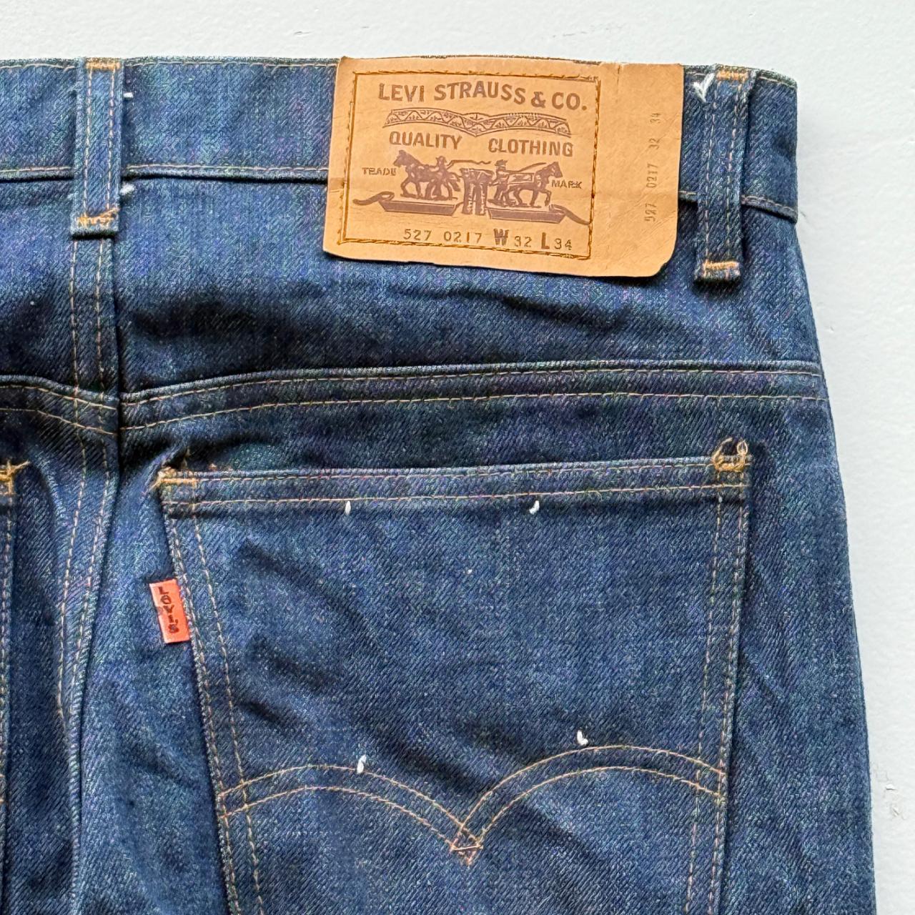 Blue Levi's Orange Tab Denim 80's Vintage Jeans - 30” x 33”