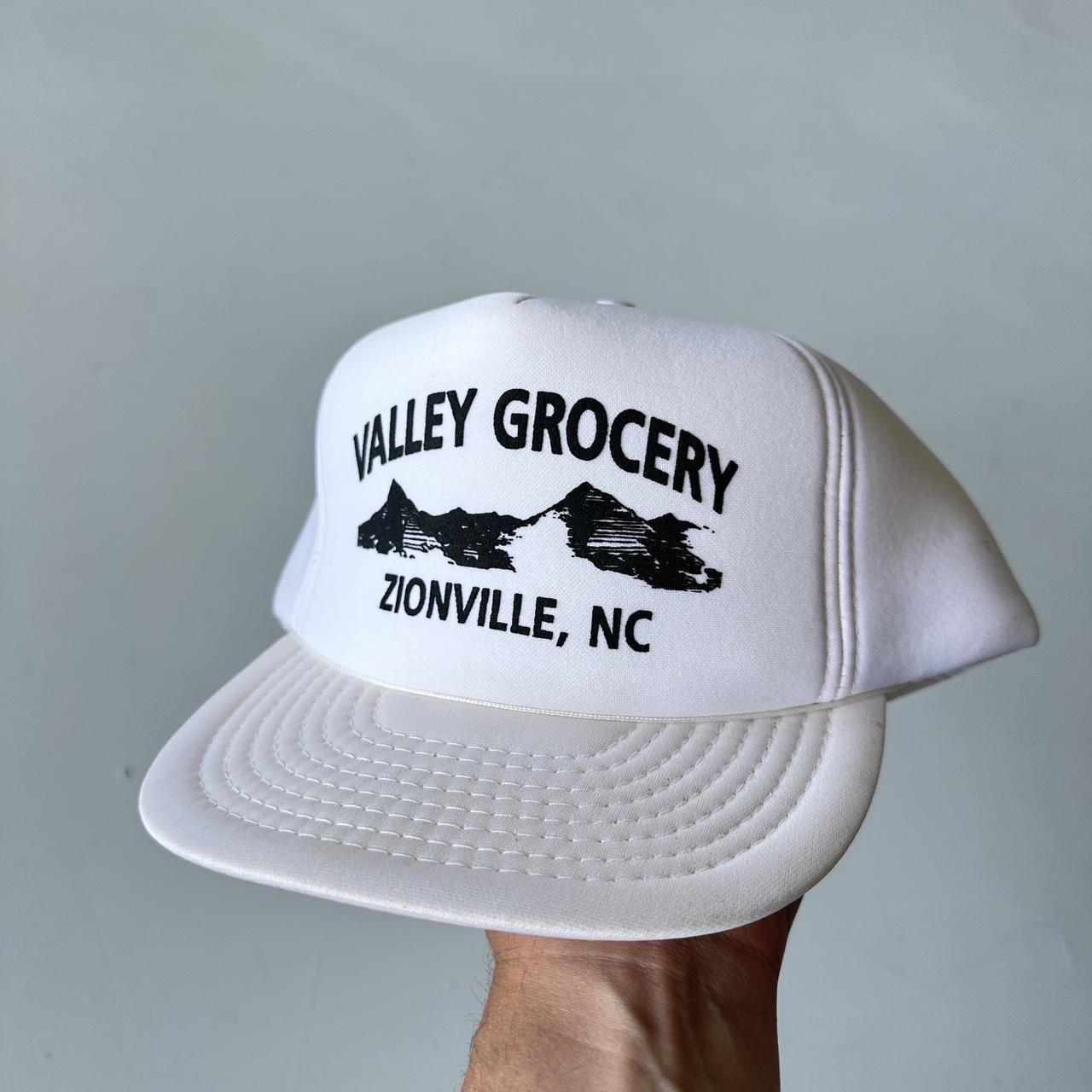 White Valley Grove Zionville Foam Trucker SnapBack Cap