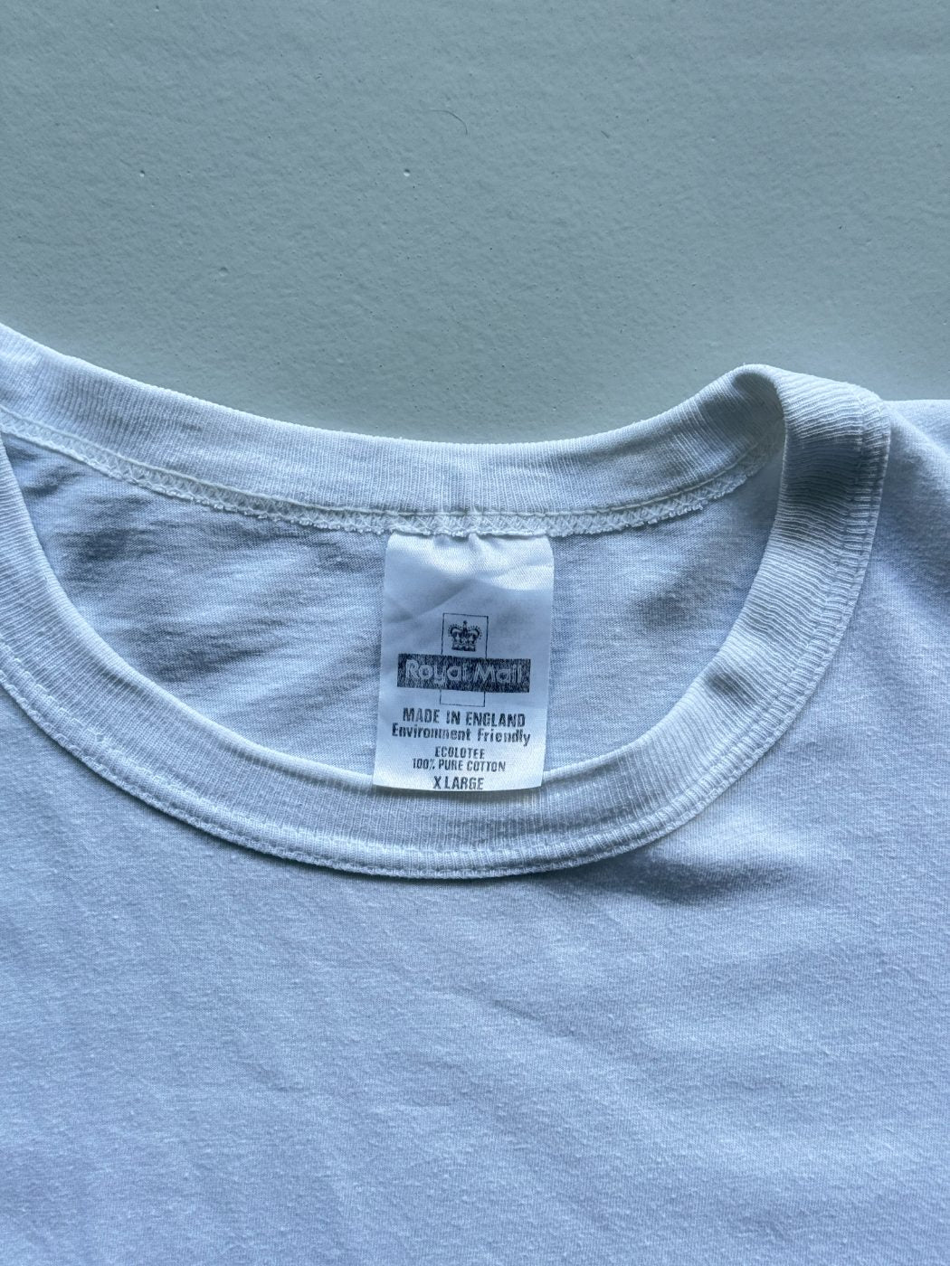 Royal Mail Letterbox Graphic Made in England Vintage T-Shirt - XL