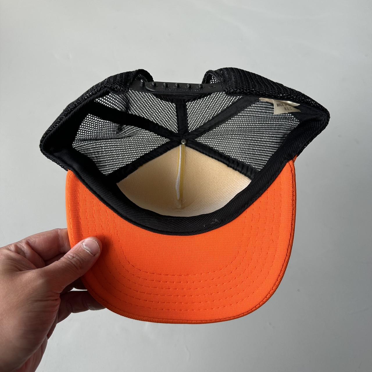 Orange / Black The Gallery Mesh and Foam Trucker SnapBack Cap