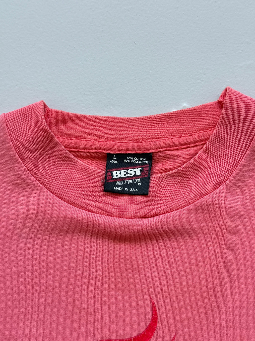 Pink Kentucky Derby Festival 90's Vintage Single Stitch Graphic T-Shirt - Large