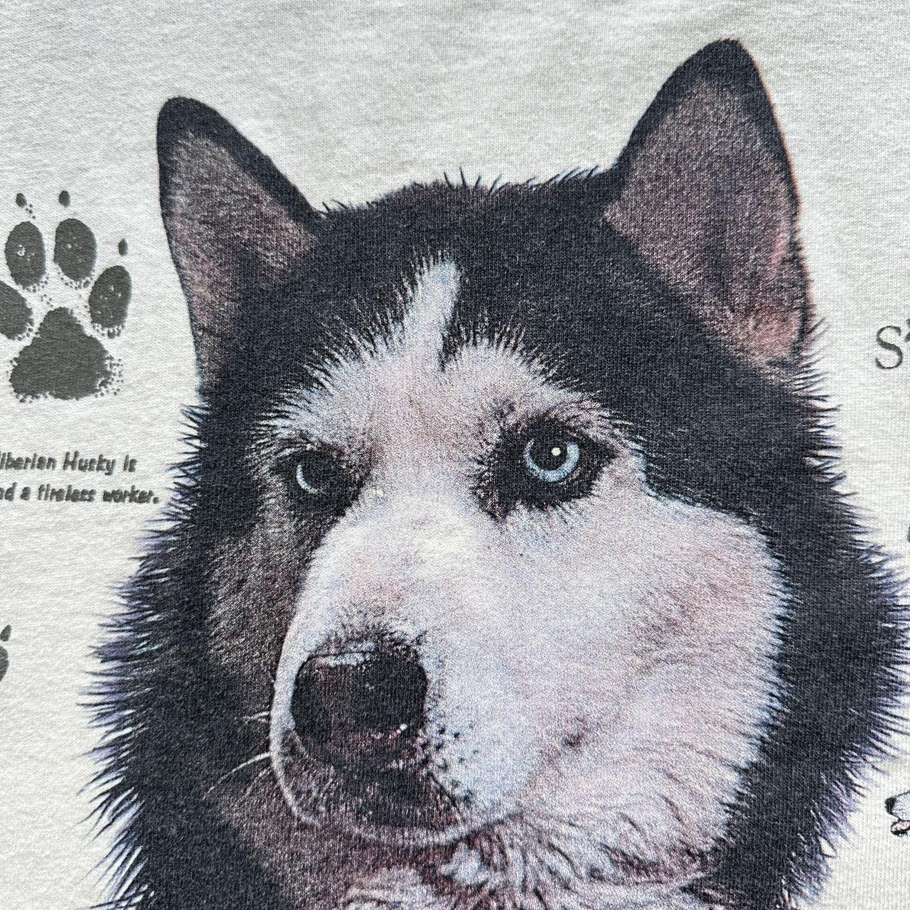 Pale Yellow / Cream Husky Vintage T-shirt - Medium