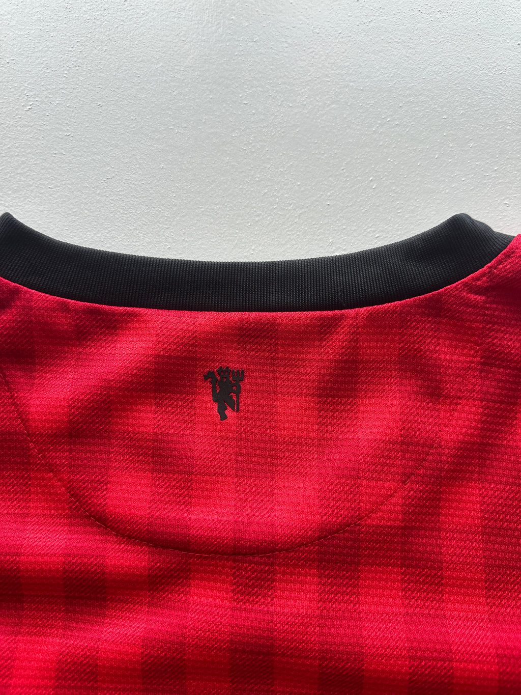 Nike Manchester United AON Chequered Home Vintage Football Shirt - XL