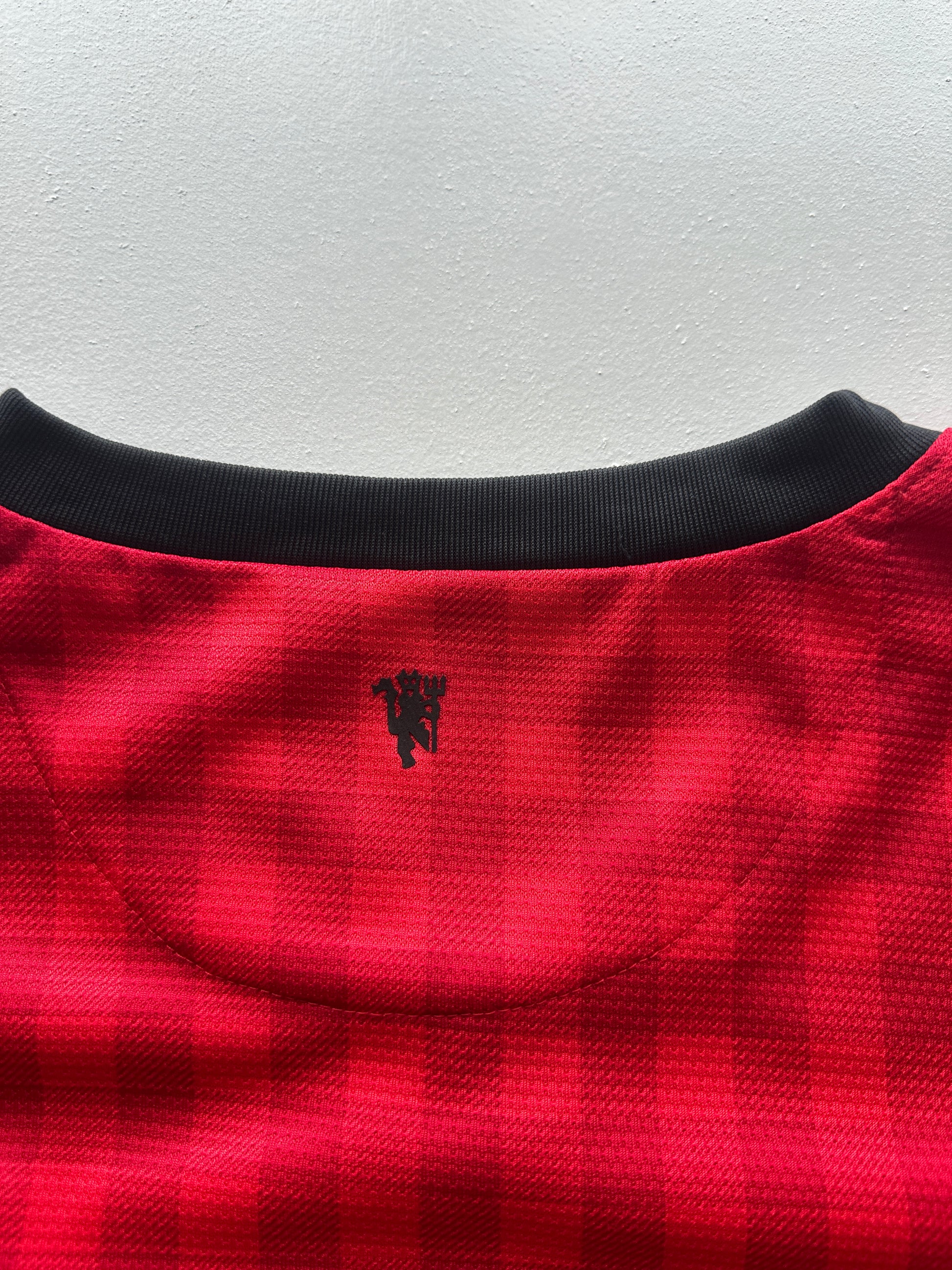 Nike Manchester United AON Chequered Home Vintage Football Shirt - XL