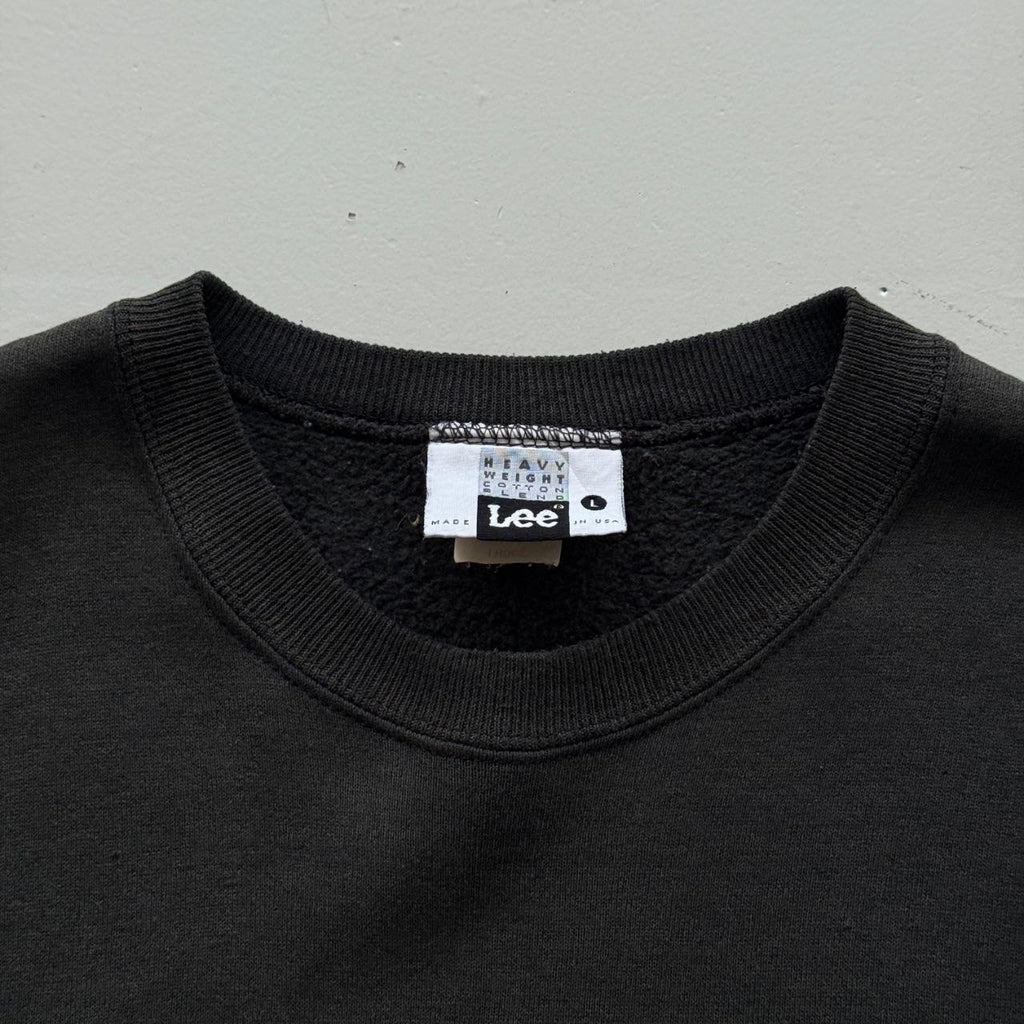 Faded Black Hard Rock Cafe 90’s Vintage Graphic Sweatshirt - Medium