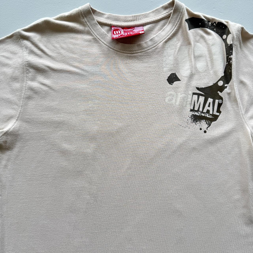 Animal Vintage Y2K 00s Surfwear T-shirt - Large