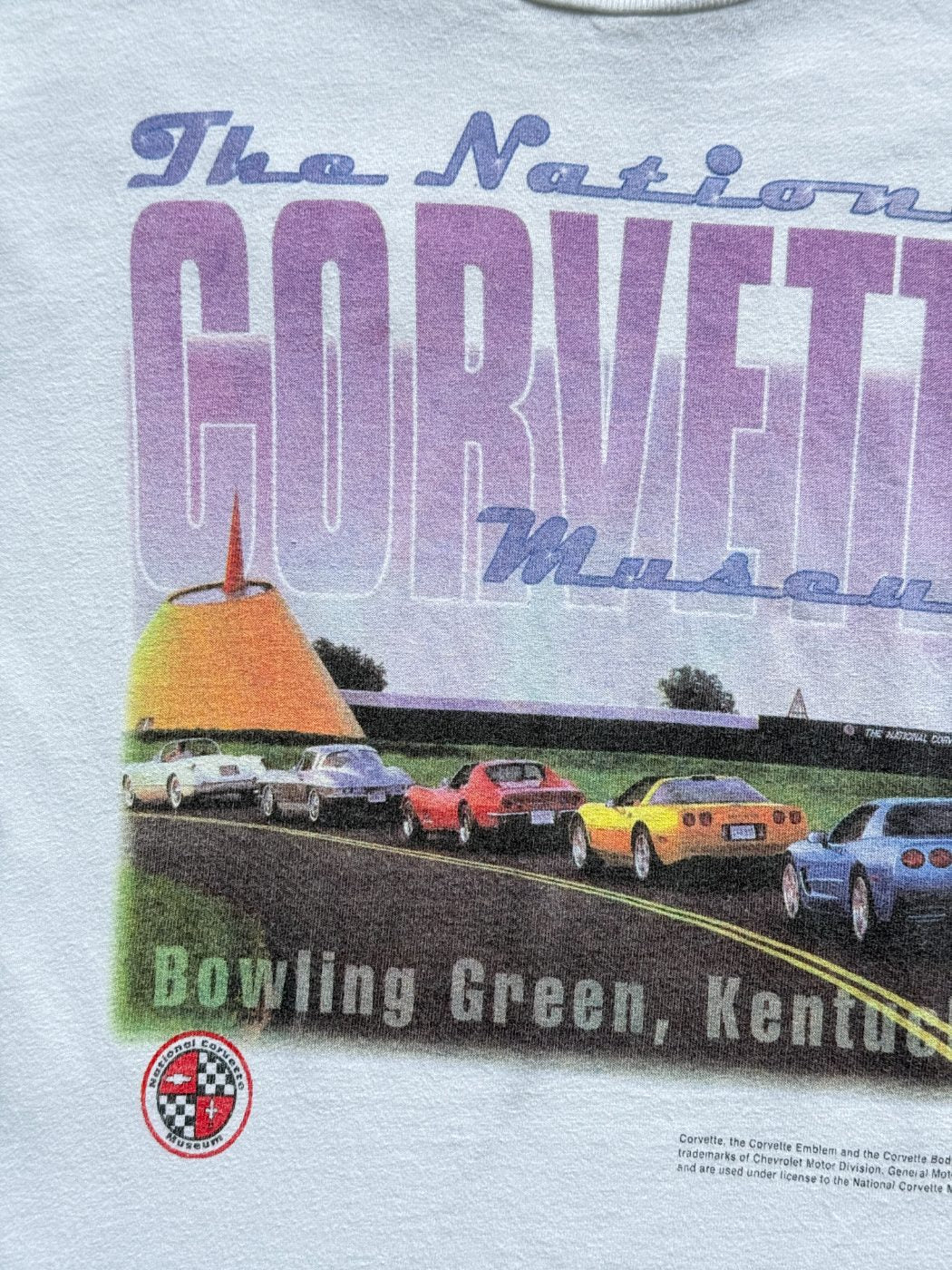 The National Corvette Museum Bowling Green Kentucky 90's Vintage Graphic Tourist