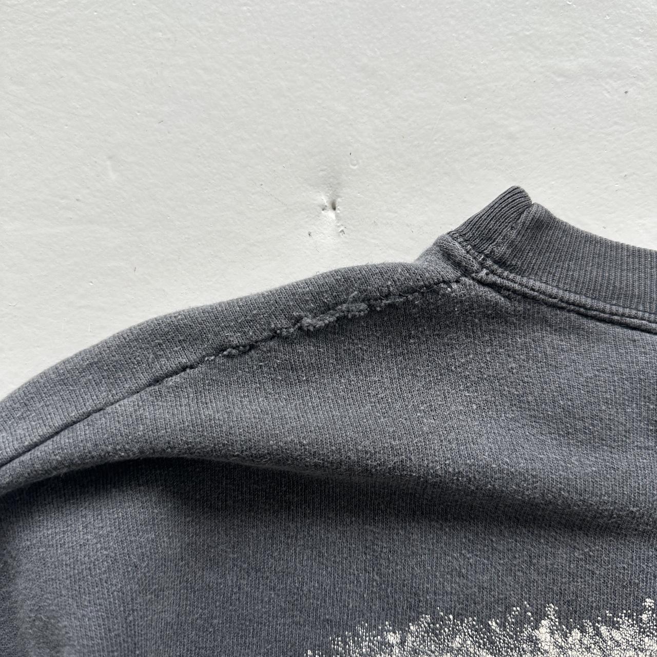 Grey Rollerblading 90’s Vintage Graphic Sweatshirt - Small Oversized