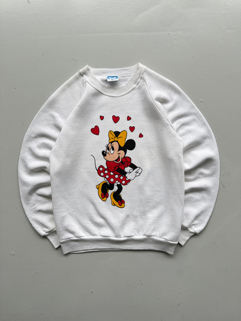 Disney Minnie Mouse Character Fashions 80's Vintage Sweatshirt - Small 6/8